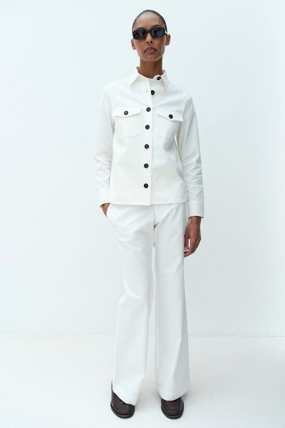 Rika Studios Bob Shirt - White