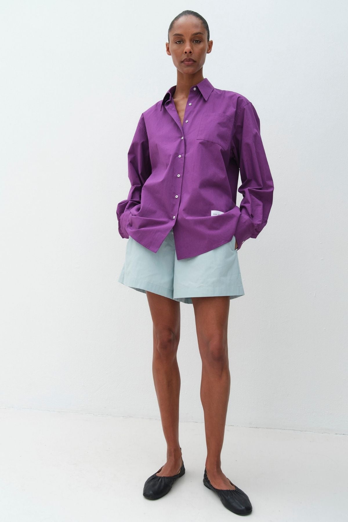 Rika Studios Park Shorts - Mentha