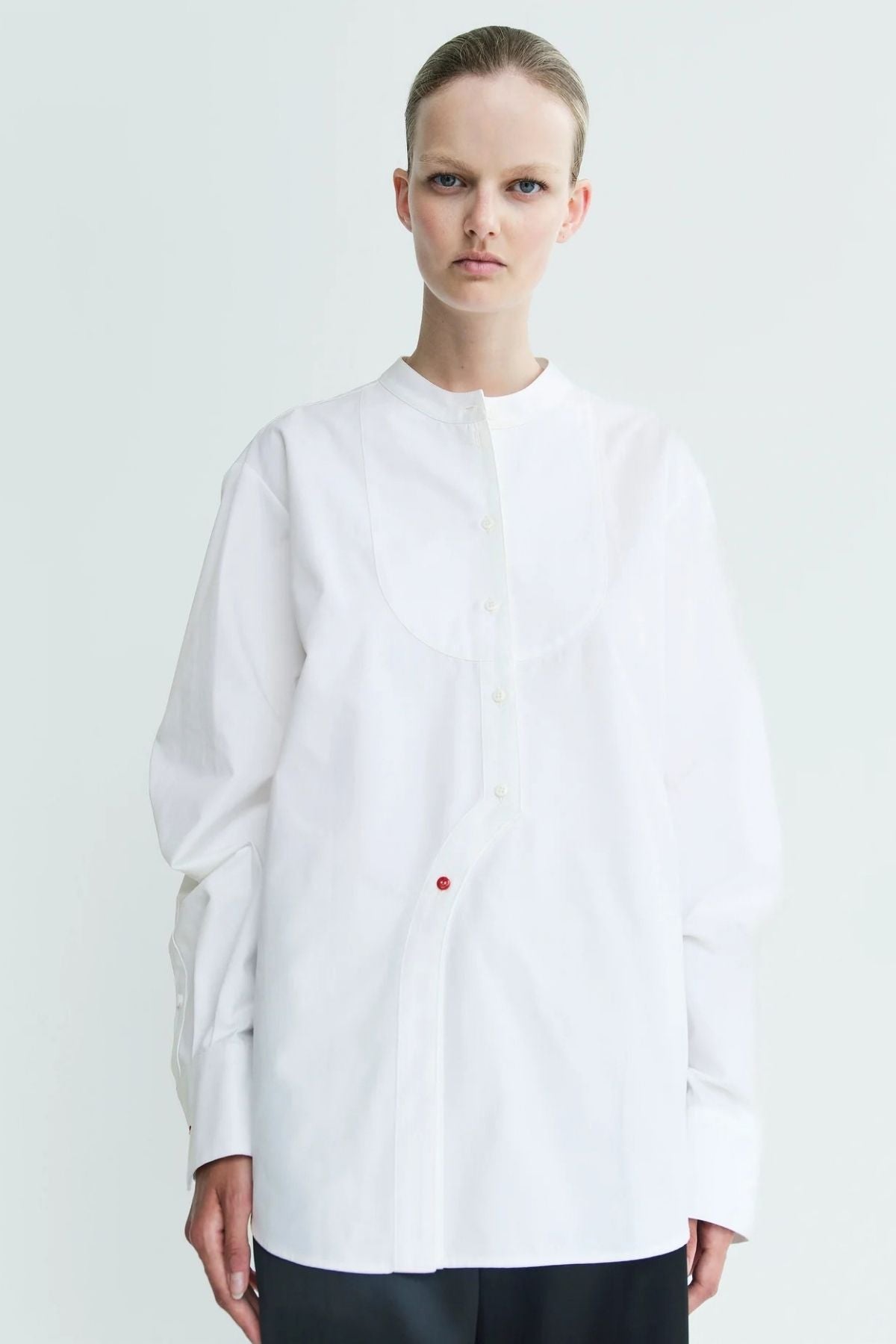Rika Studios Smoker Shirt - White