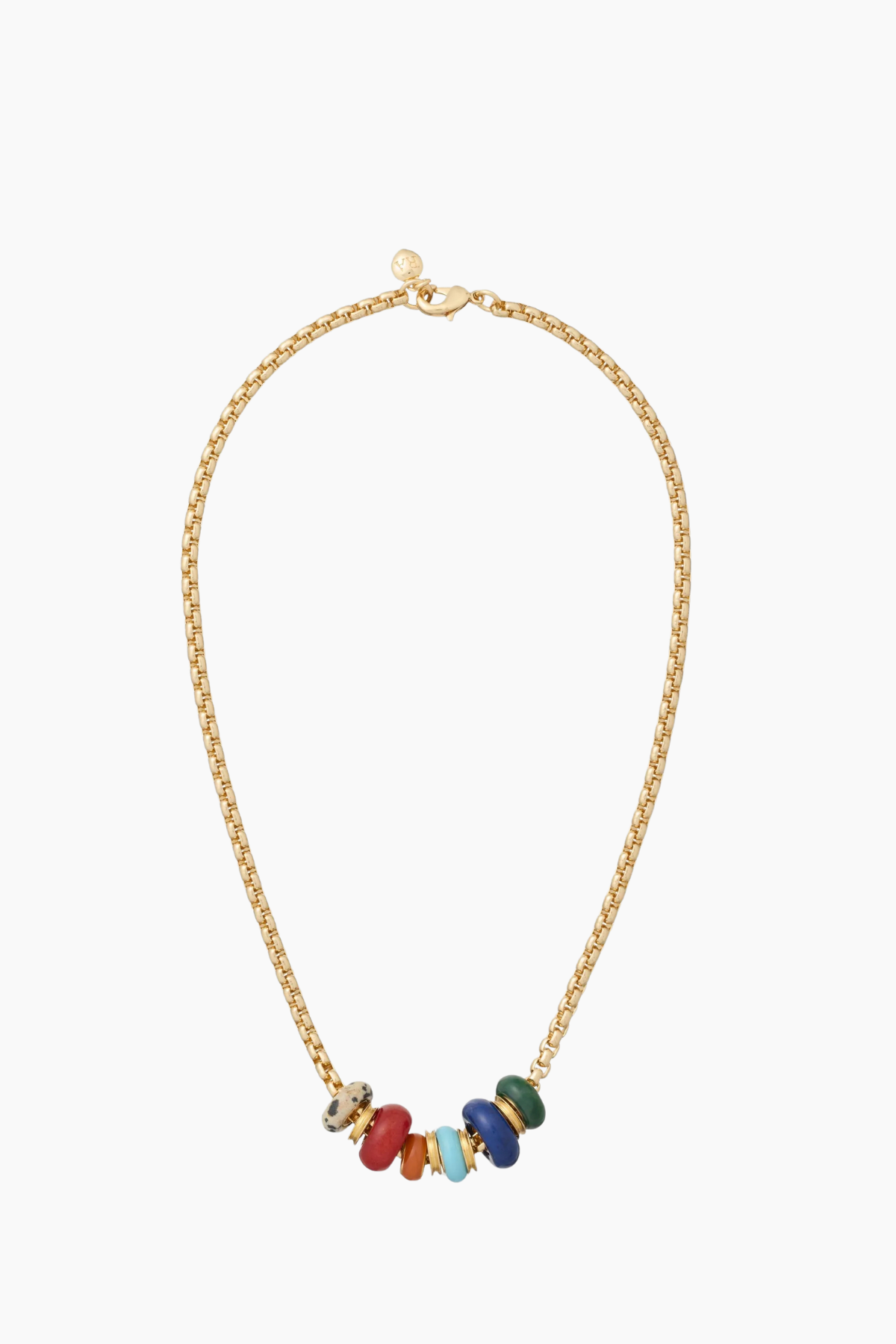 Roxanne Assoulin The Stone Slider Necklace - Gold Multi