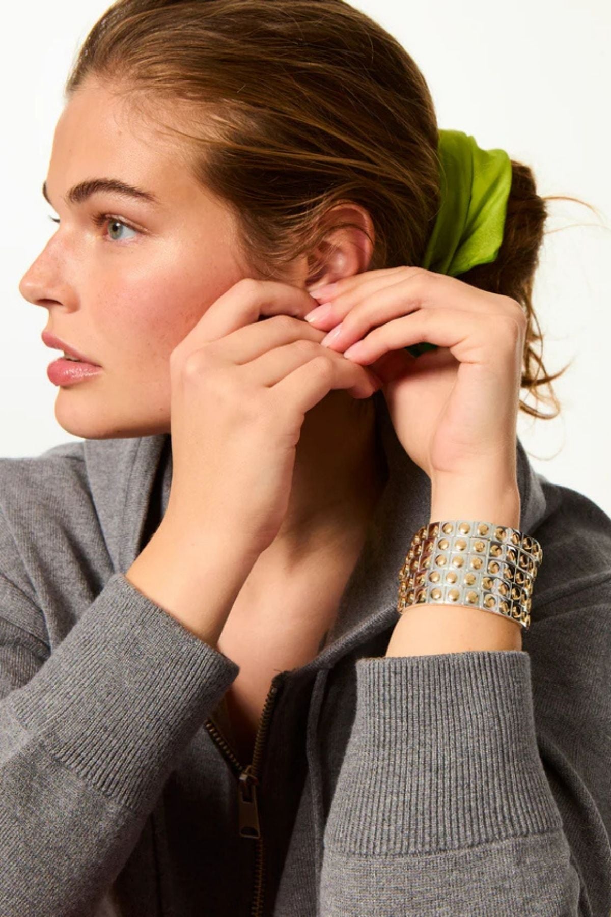 Roxanne Assoulin The Stud Bracelet - Gold/ Silver