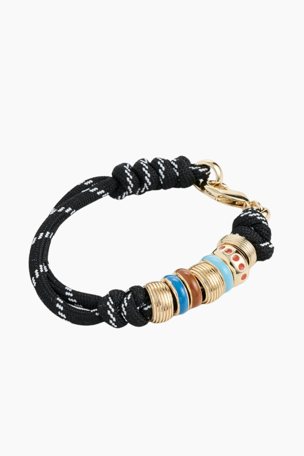 Roxanne Assoulin The Super Size Happy Cord Bracelet - Black