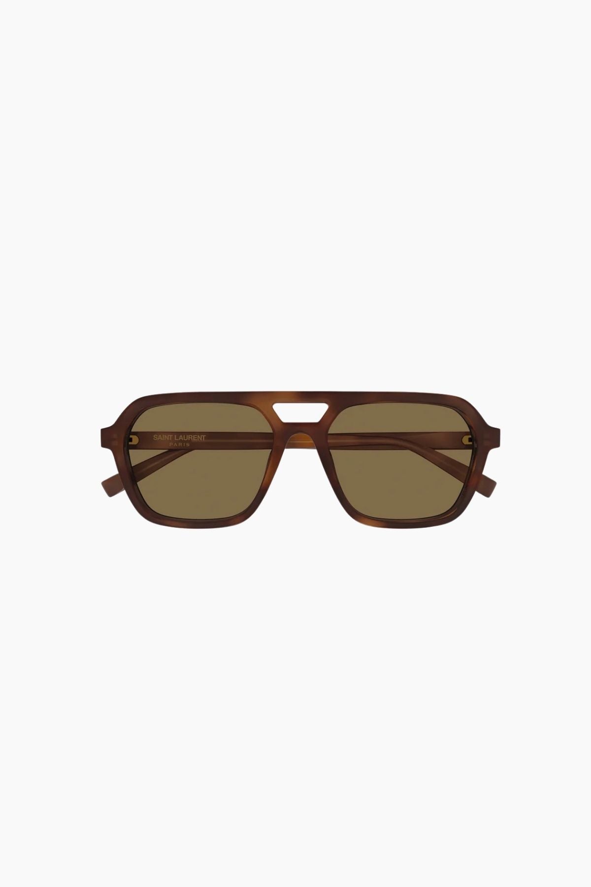 Saint Laurent Pilot Sunglasses - Havana