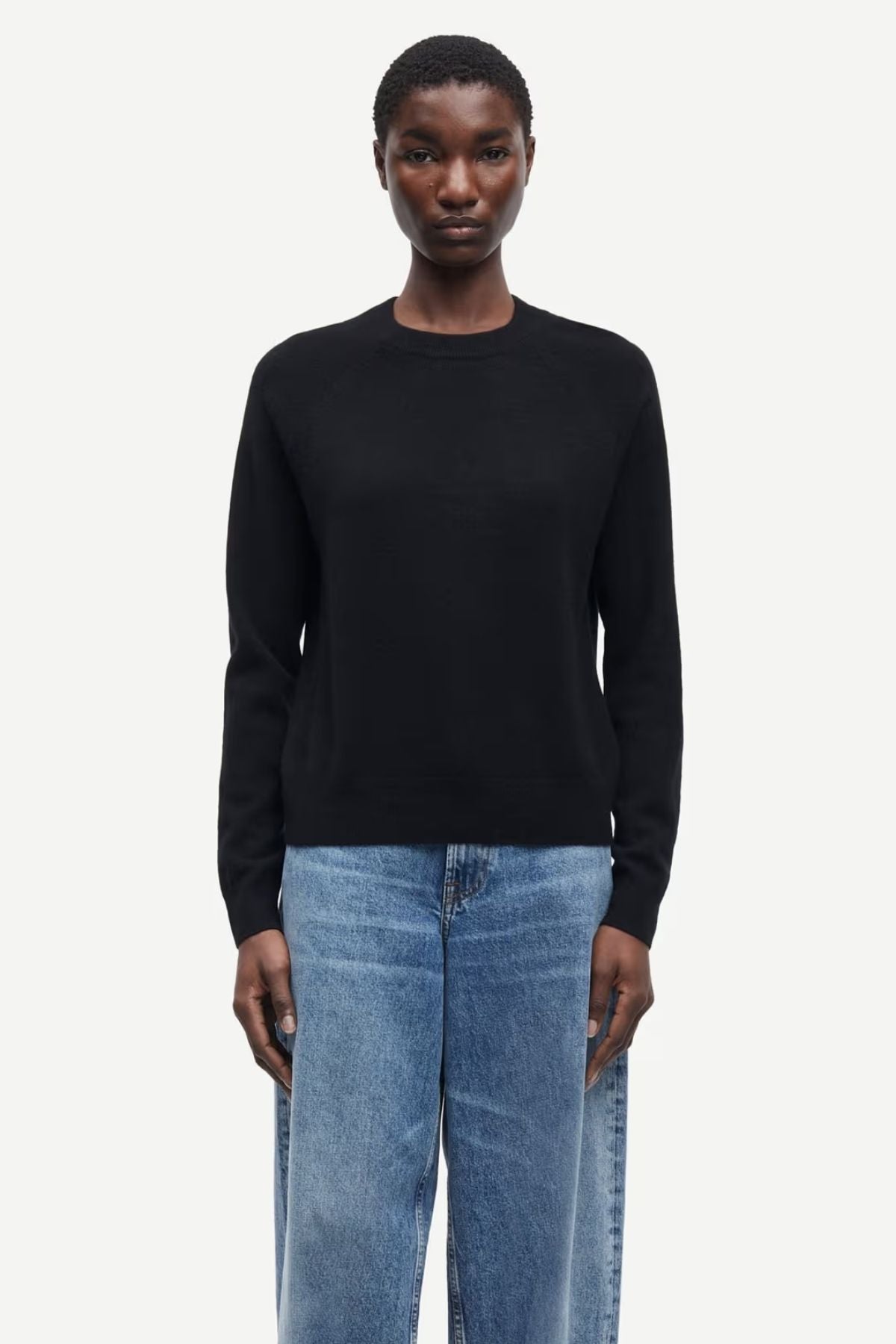 Samsøe Samsøe Boston O-Neck Jumper - Black