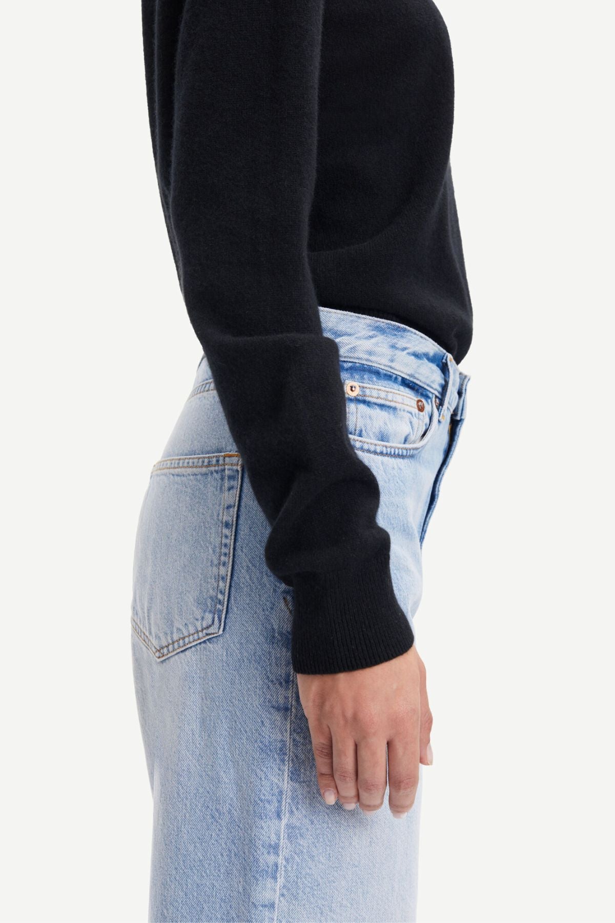 Samsøe Samsøe Boston O-Neck Jumper - Black – GRACE Melbourne