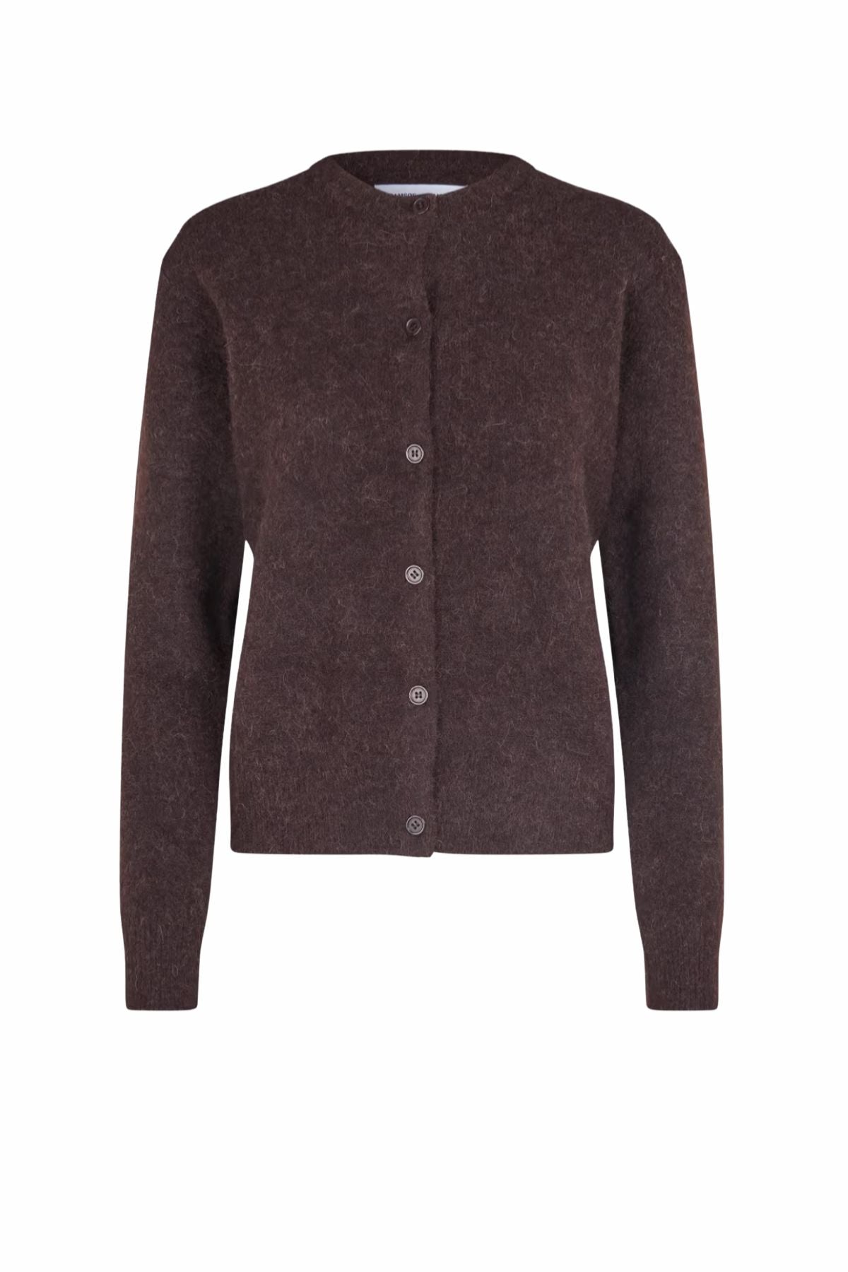 Samsøe Samsøe Nor Short Cardigan - Black Coffee