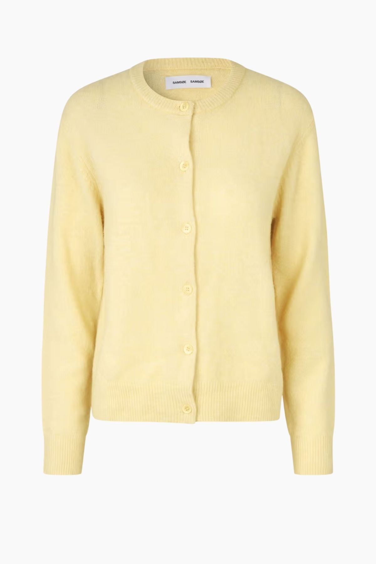 Samsøe Samsøe Nor Short Cardigan - Straw