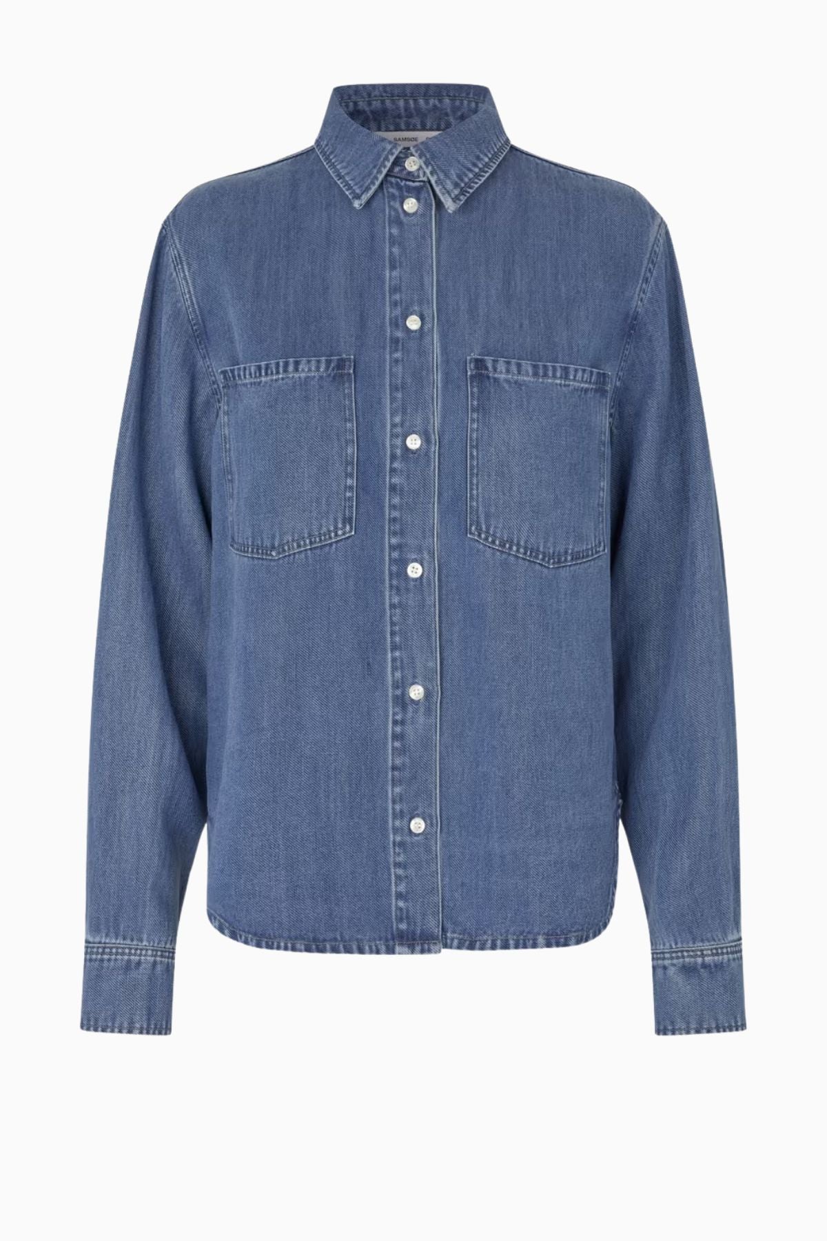 Samsøe Samsøe Sabexy Shirt - Med Blue