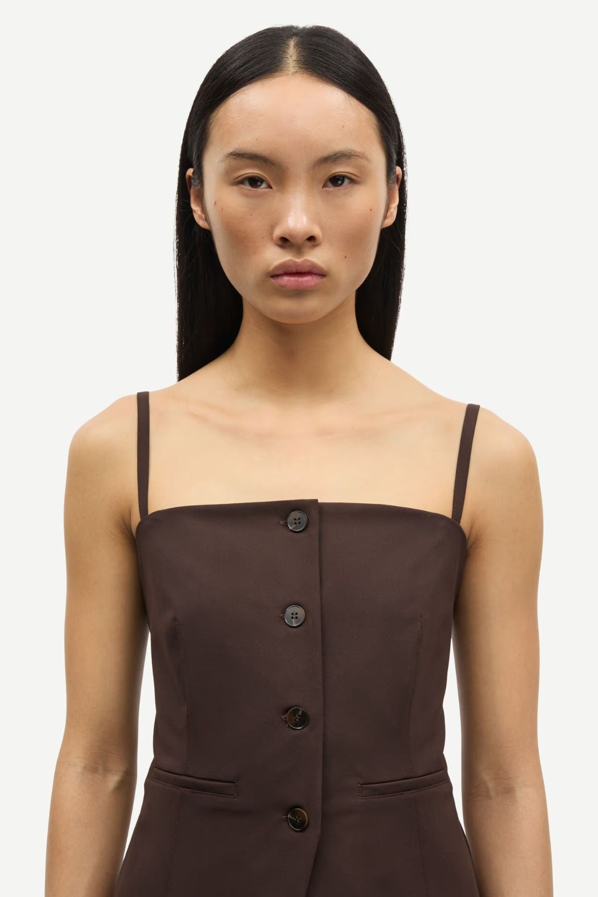 Samsøe Samsøe Saclo Top - Black Coffee