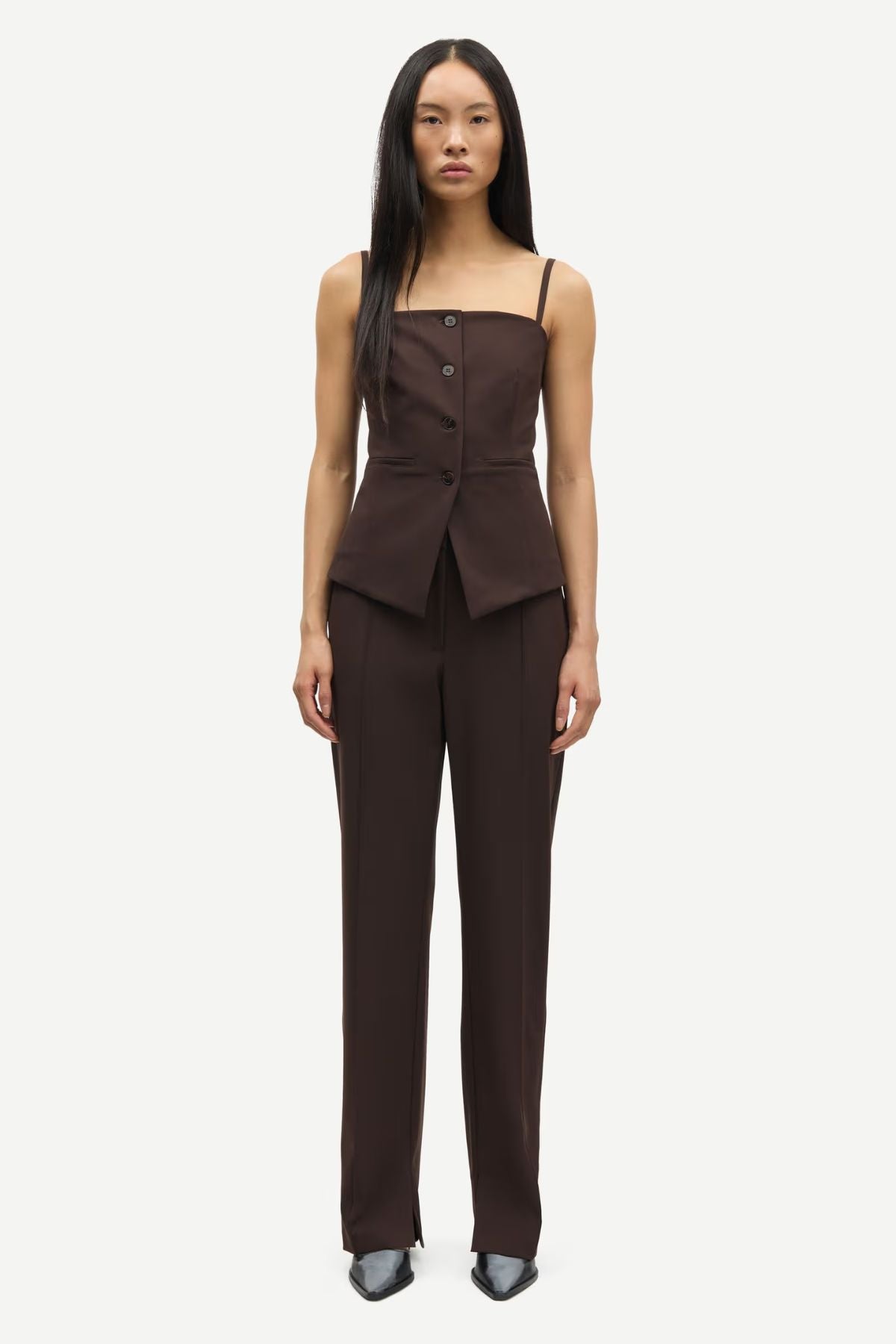 Samsøe Samsøe Saclo Top - Black Coffee