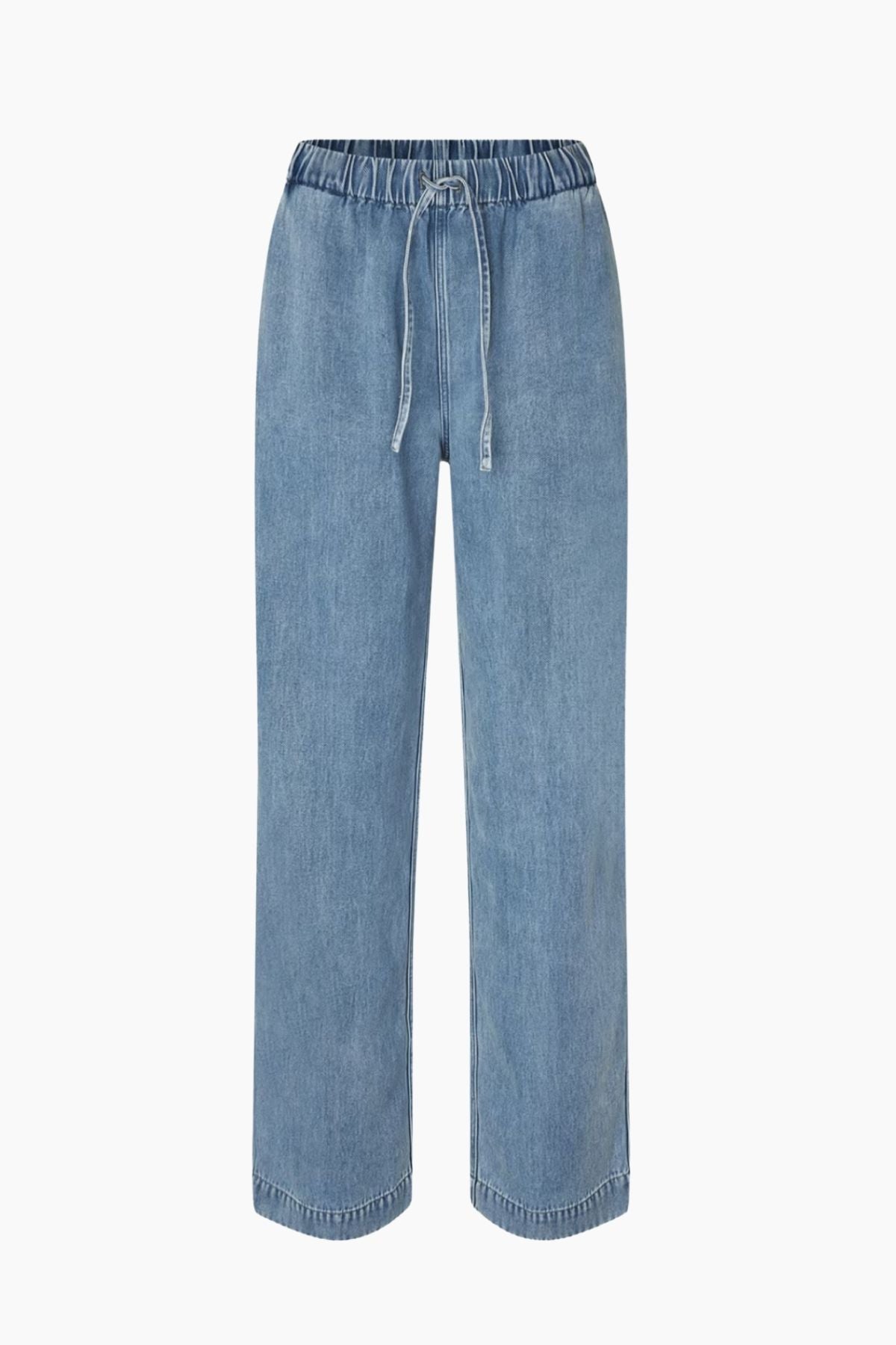Samsøe Samsøe Sahoysa Trousers - Denim Blue