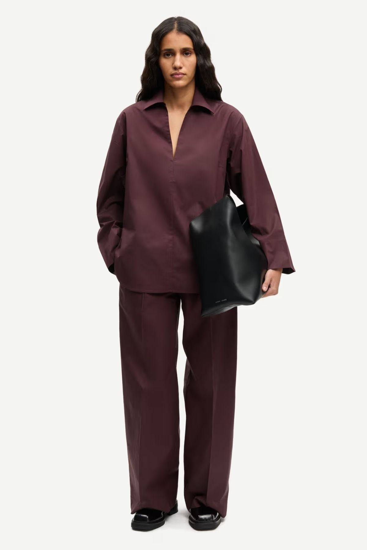 Samsøe Samsøe Sajulio Trousers - Fudge