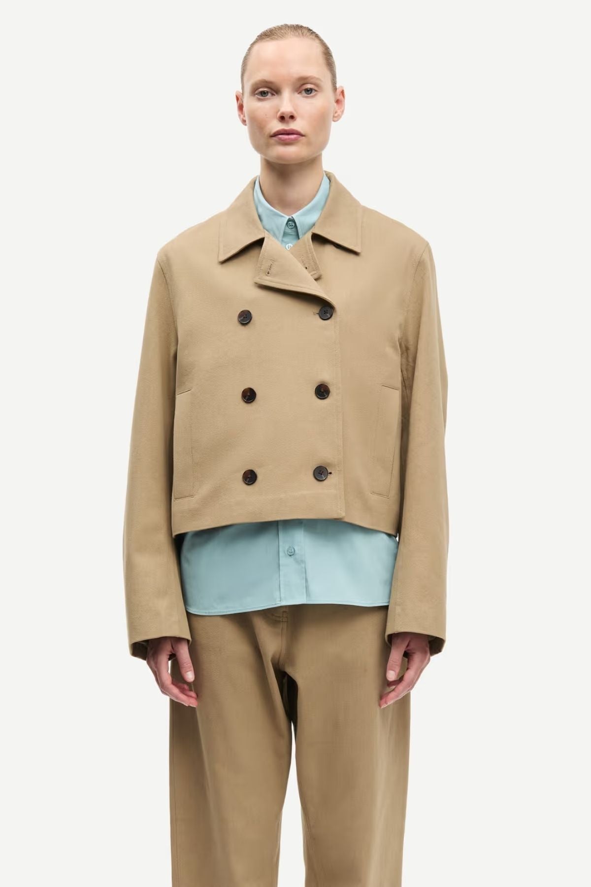 Samsøe Samsøe Sakit Jacket - Lead Grey