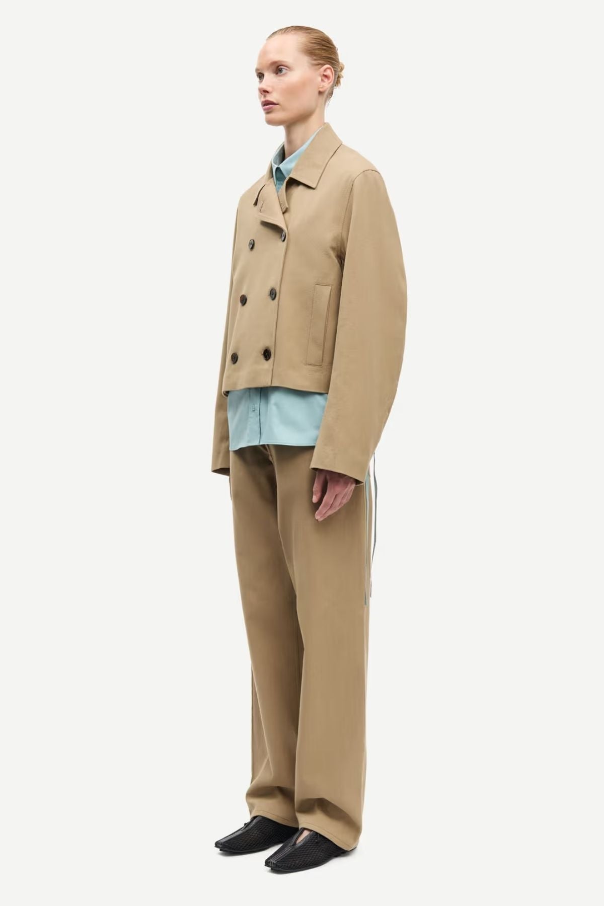 Samsøe Samsøe Sakit Jacket - Lead Grey