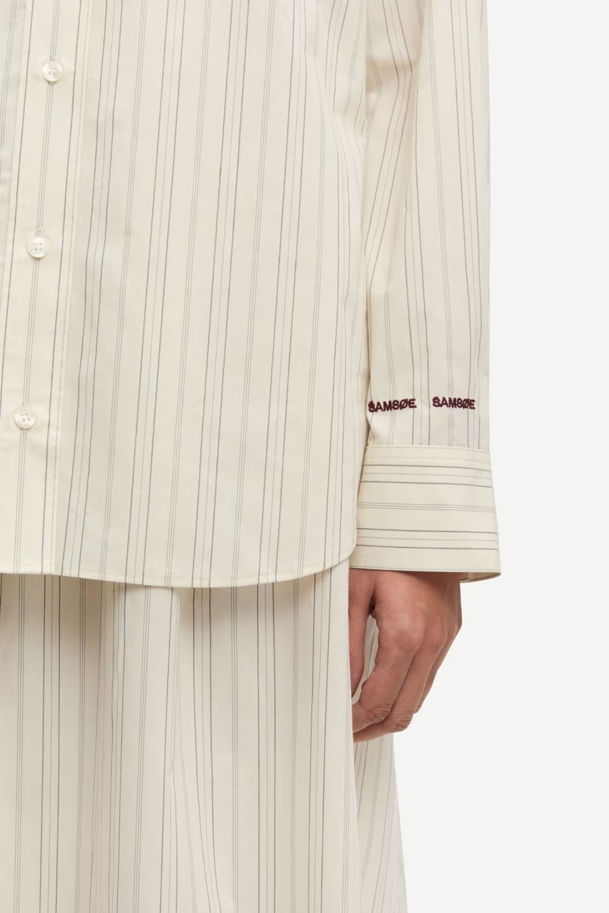 Samsøe Samsøe Salova Pocket Shirt - Bone St.