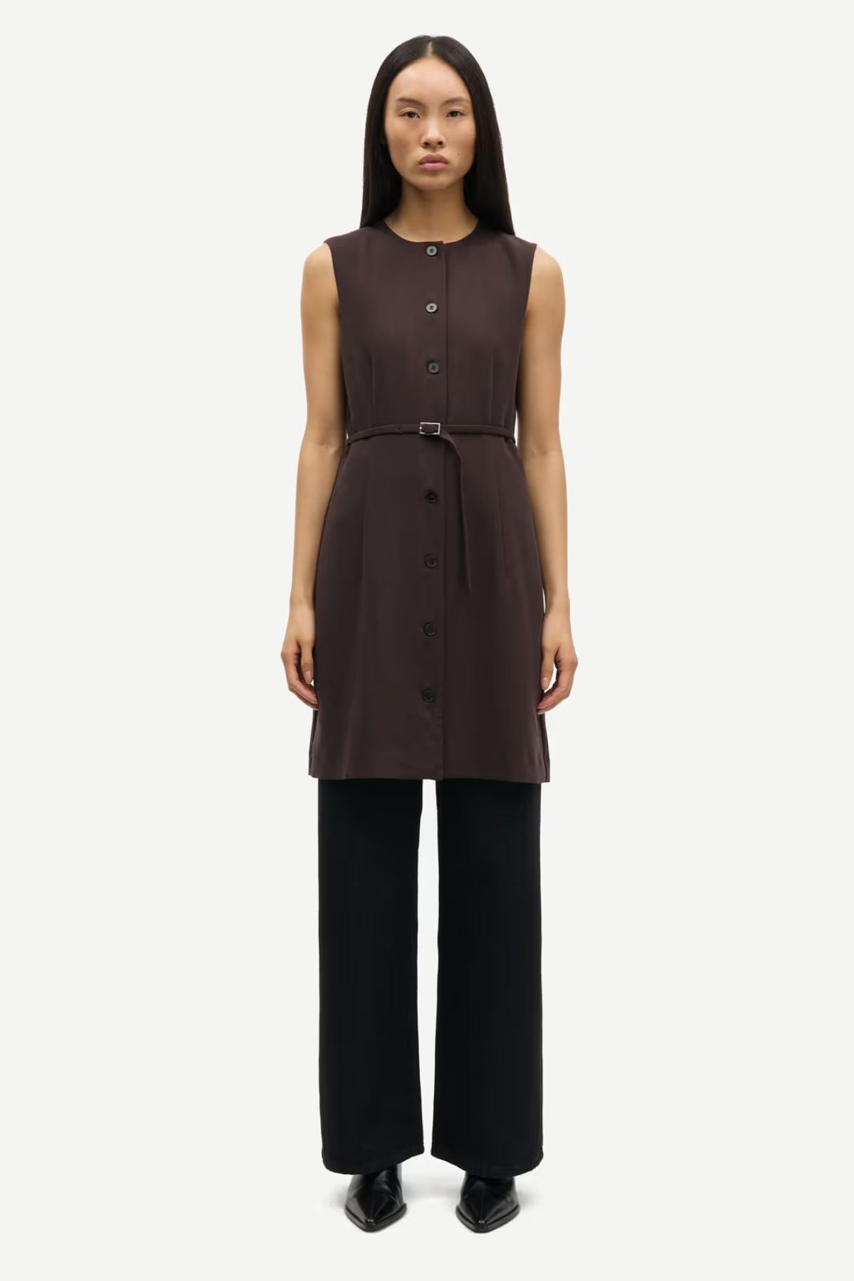 Samsøe Samsøe Saruma Short Dress - Black Coffee