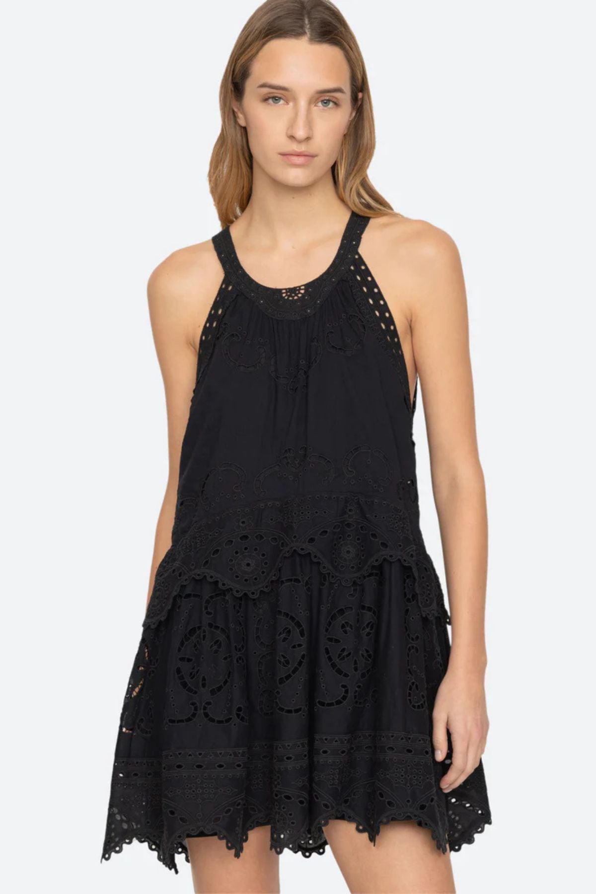 Sea NY Dahlia Eyelet Tank Dress