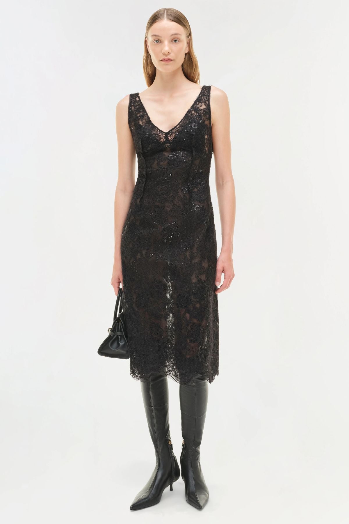 Simkhai Delphine Cami Dress - Black