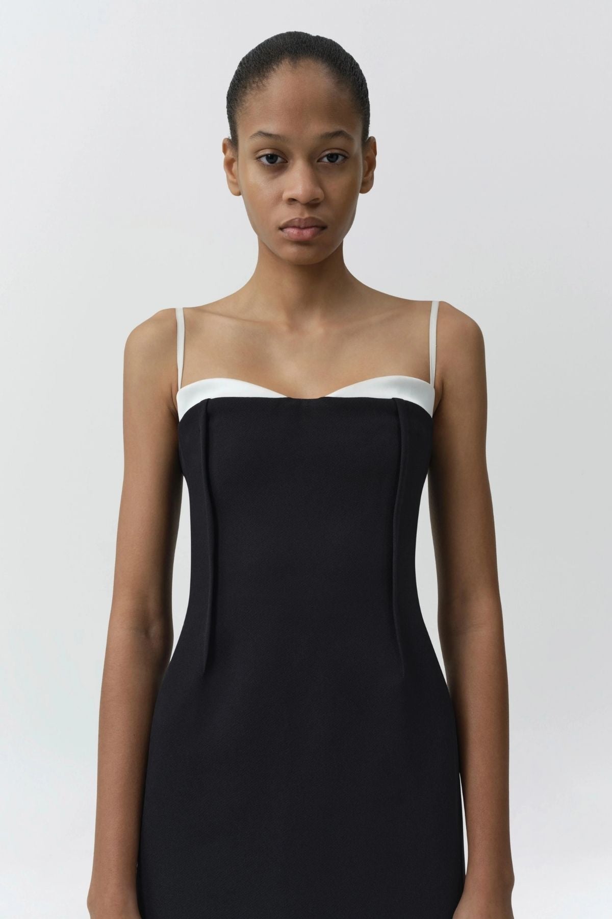 SIMKHAI Kristen Midi Dress - Black Multi
