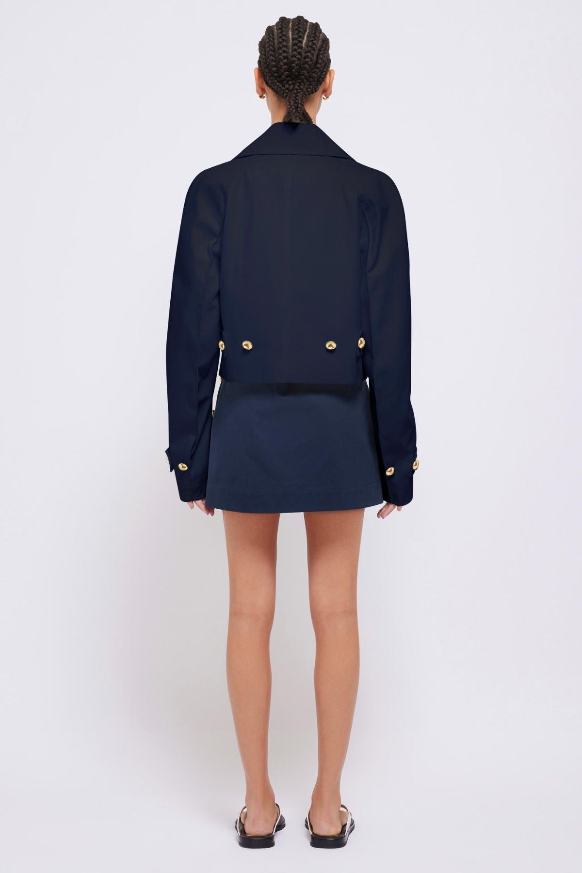 Simkhai Olina Cropped Jacket - Midnight