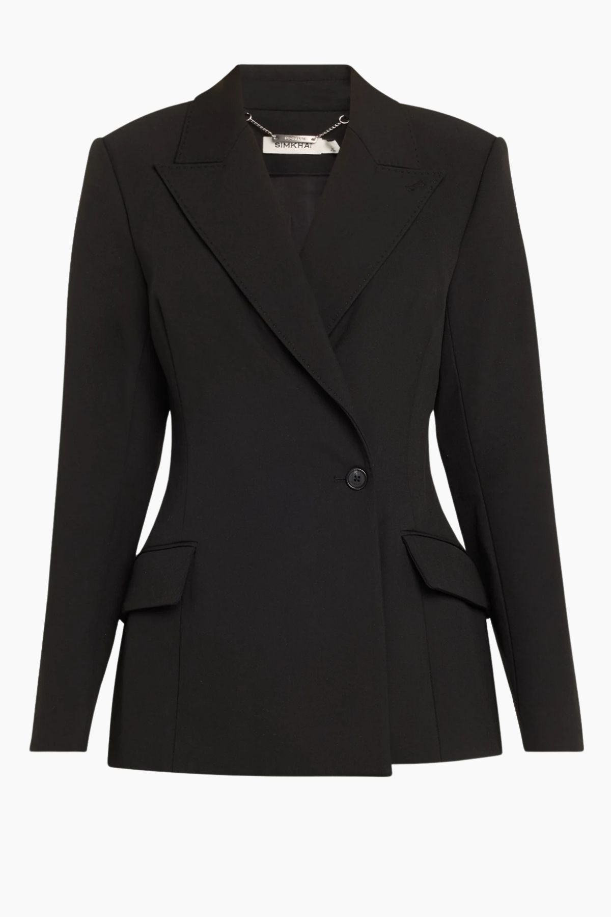 Simkhai Surabhi Hourglass Blazer - Black