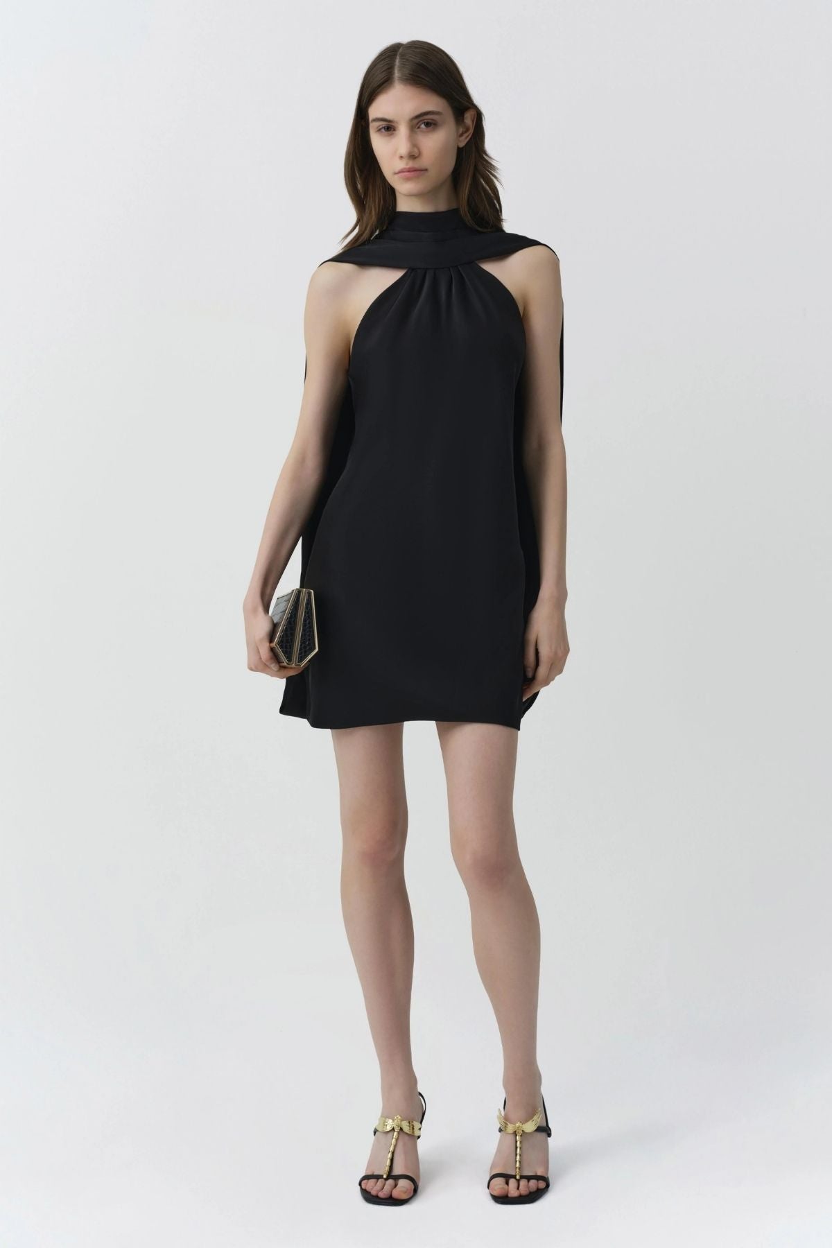 SIMKHAI Toni Mini Dress - Black