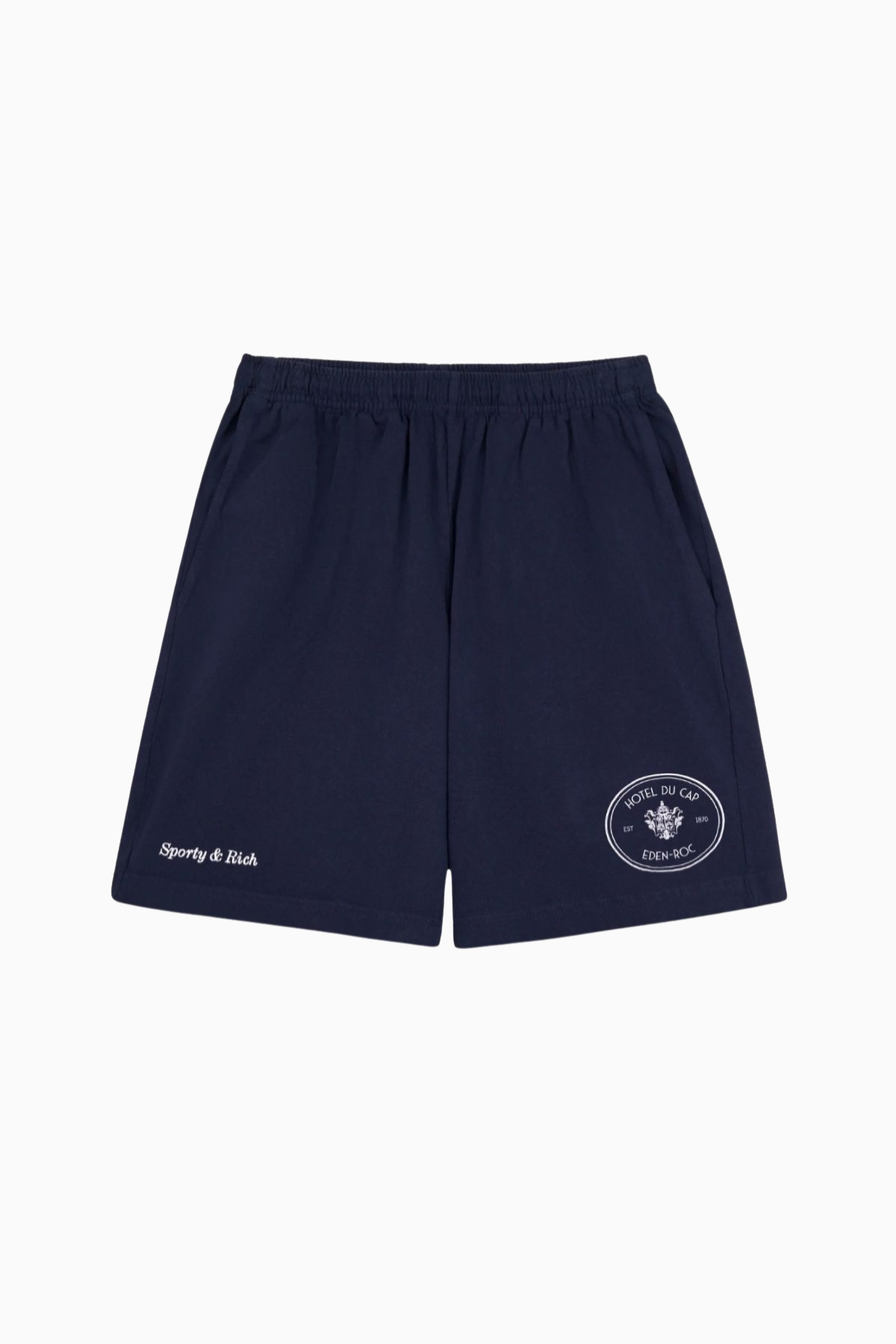 Sporty & Rich Eden Crest Gym Short - Dark Navy