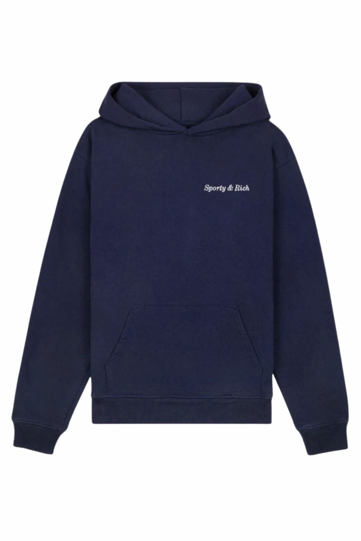 Sporty & Rich Eden Crest Hoodie - Dark Navy