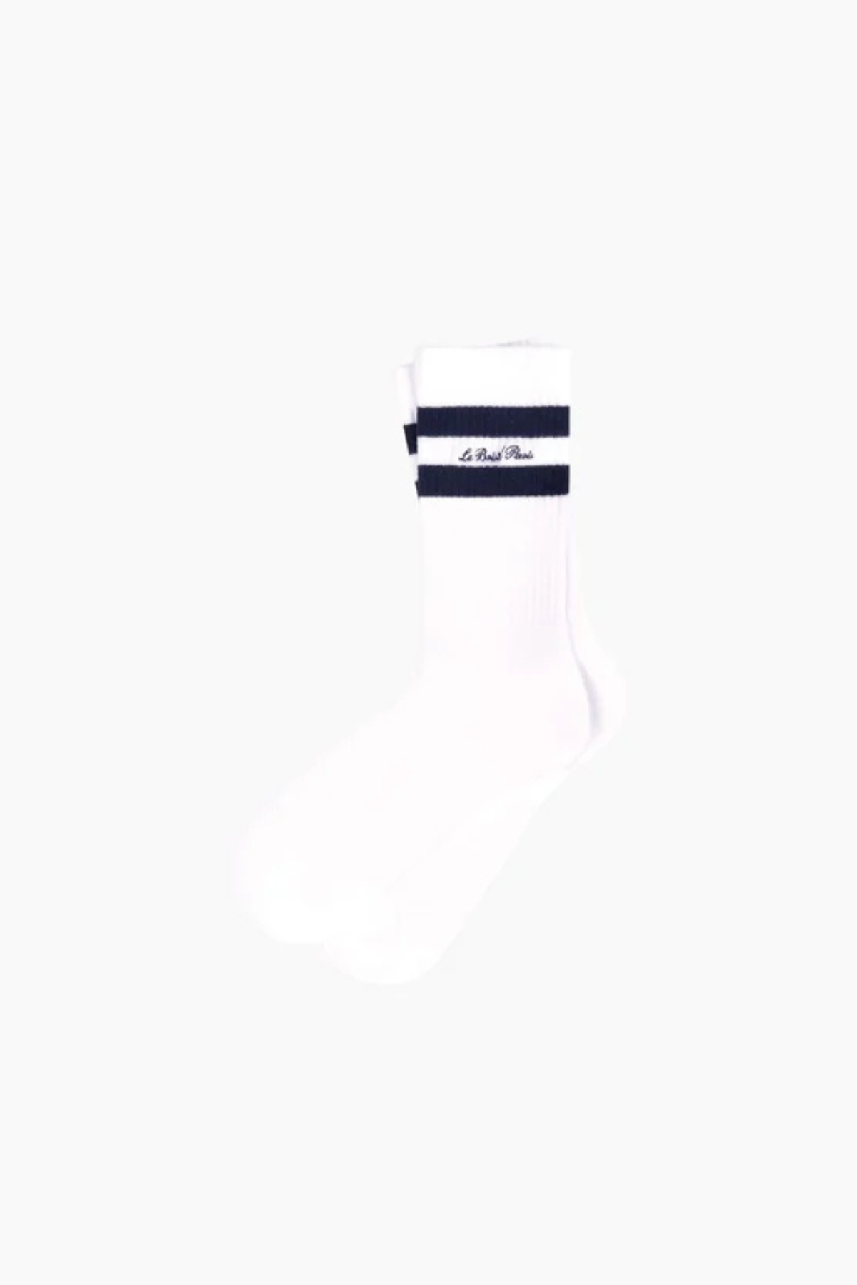 Sporty & Rich Faubourg Socks - White/ Navy