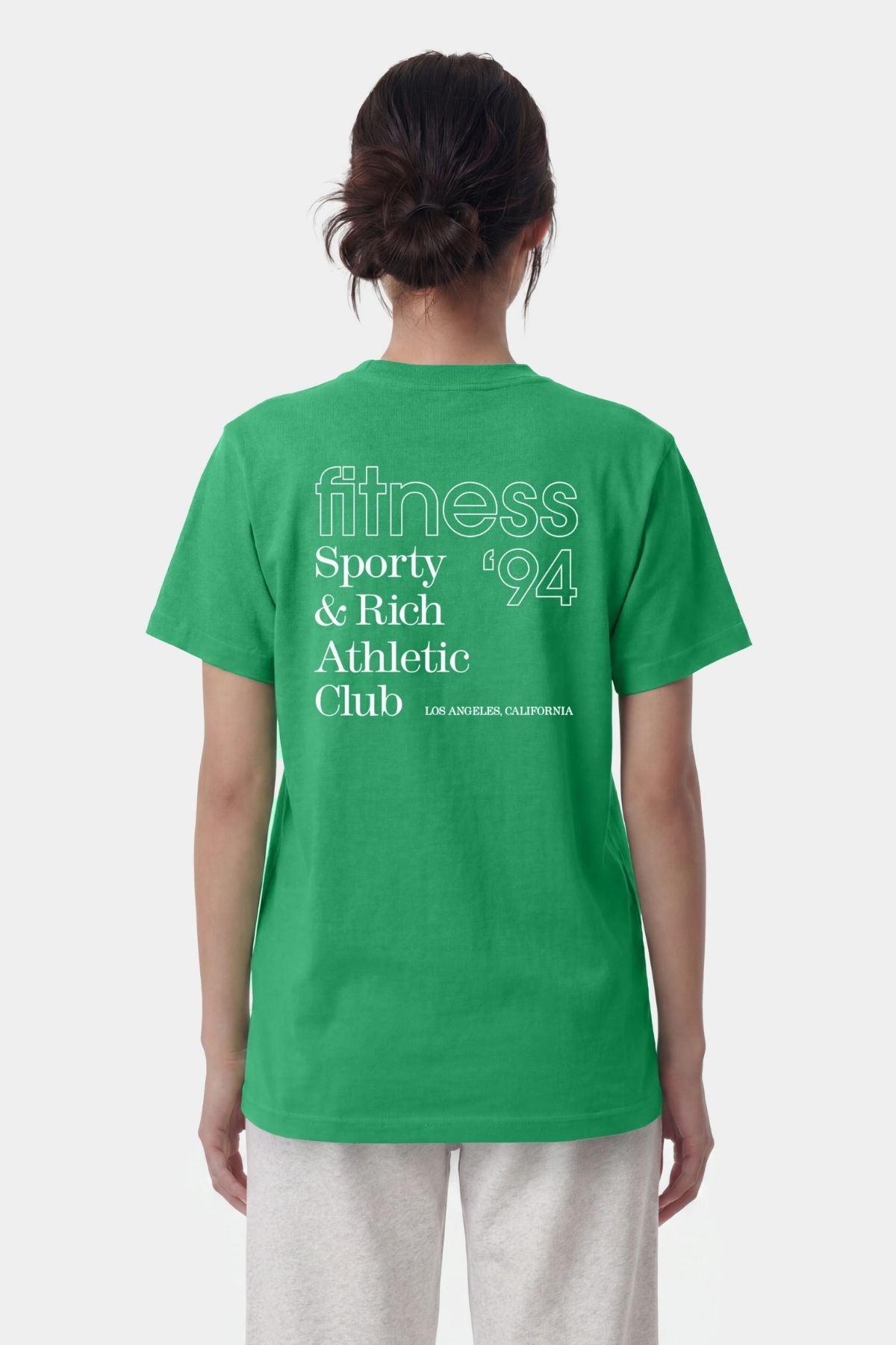 Sporty & Rich Fitness 94 T-Shirt - Kelly