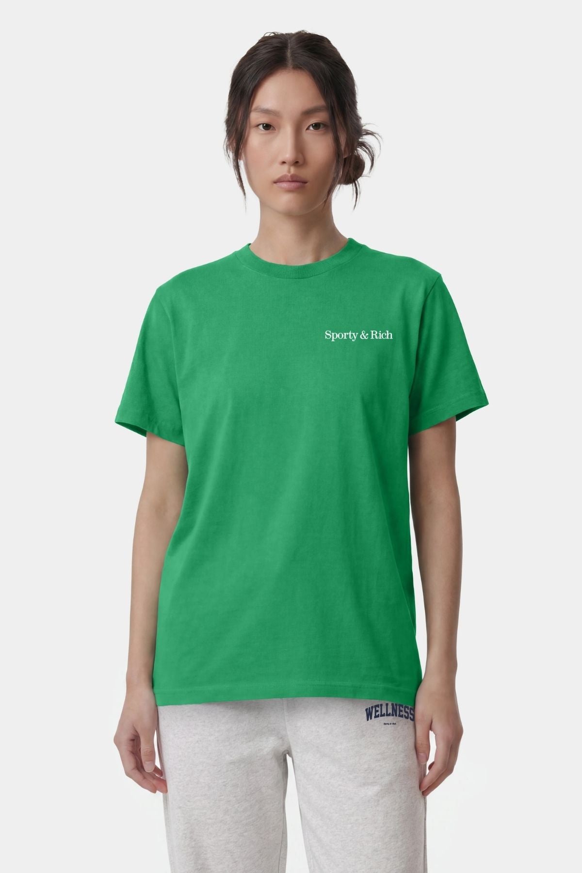 Sporty & Rich Fitness 94 T-Shirt - Kelly