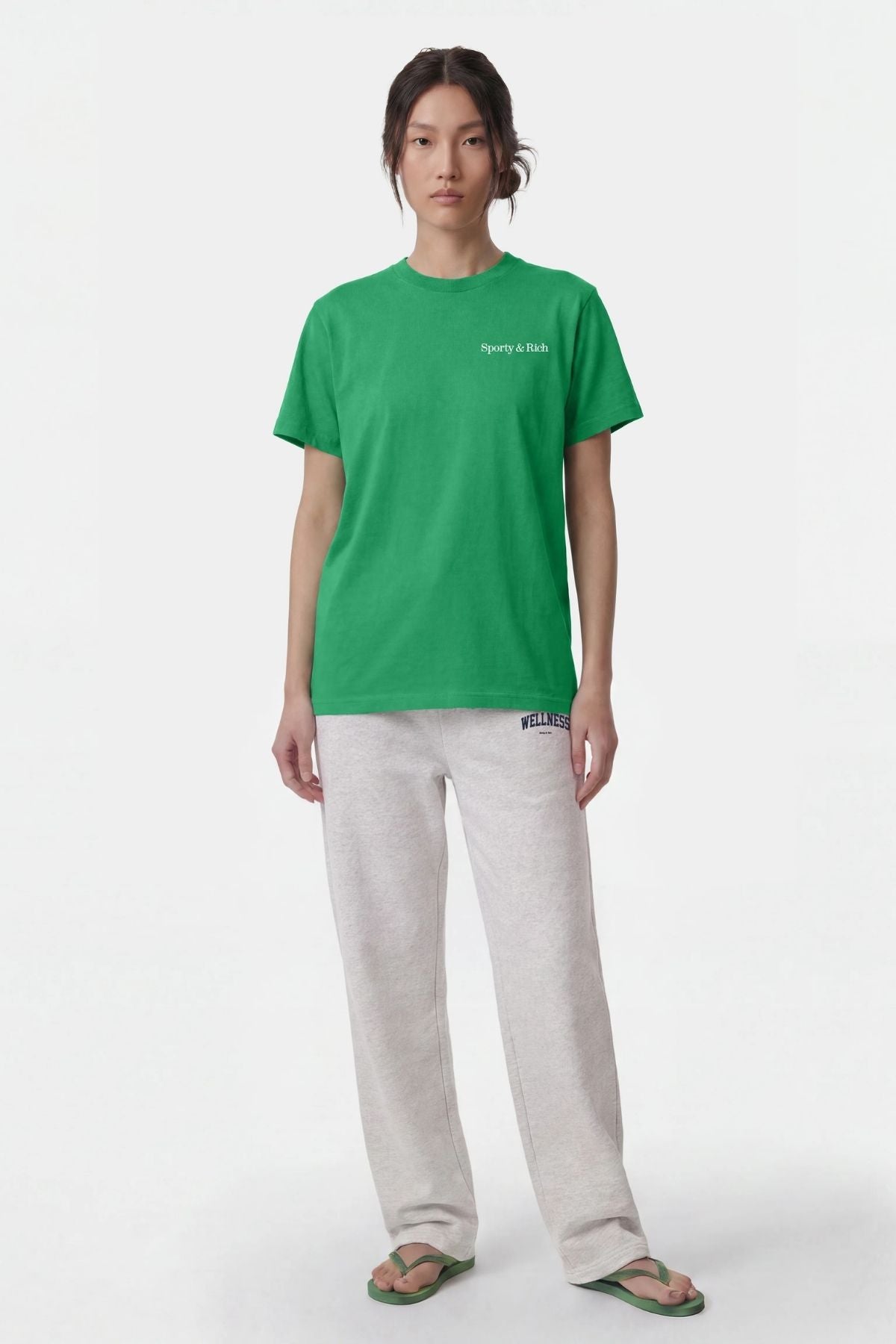 Sporty & Rich Fitness 94 T-Shirt - Kelly