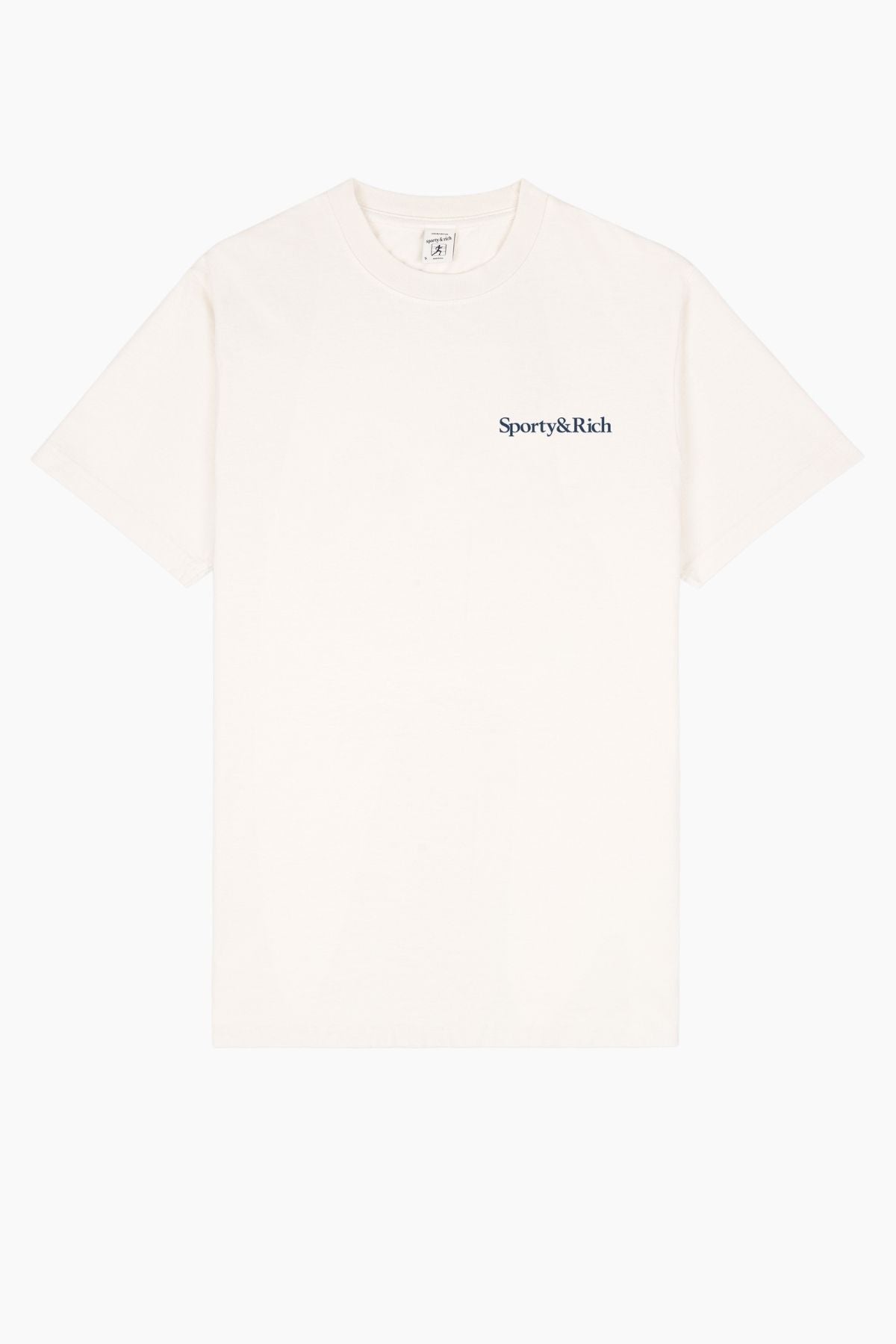 Sporty & Rich Health Is Wealth T-Shirt - Ecru