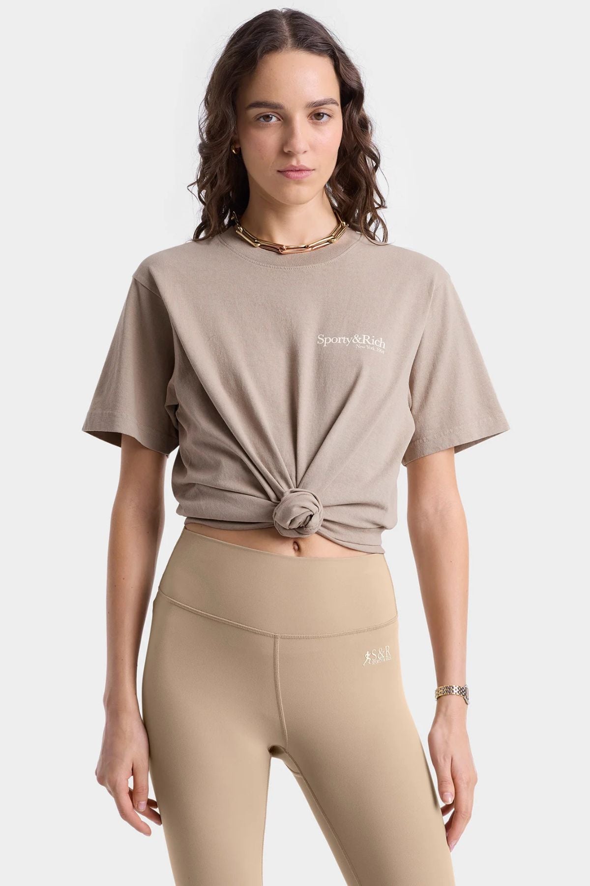 Sporty & Rich HWCNY T-Shirt - Elephant