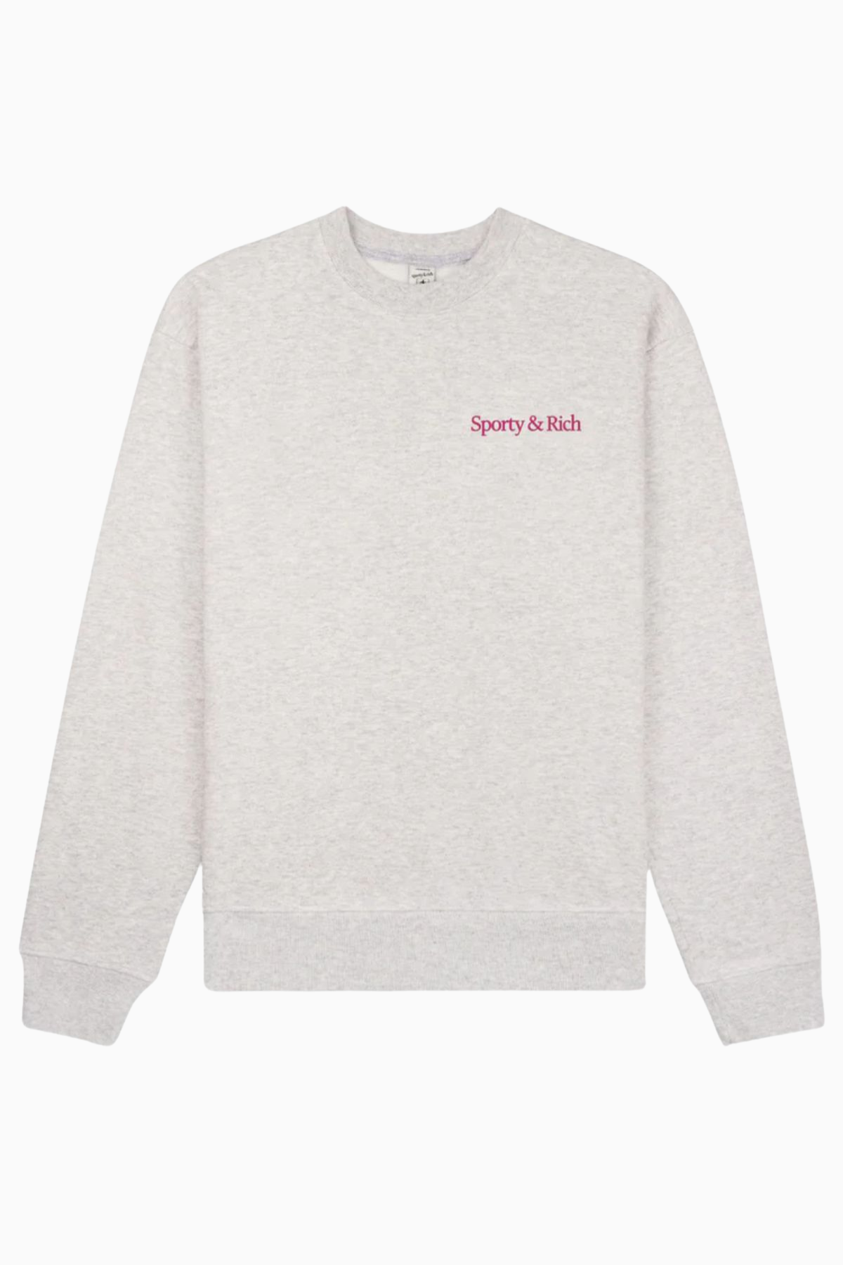 Sporty & Rich NY Motion Crewneck - Heather Grey