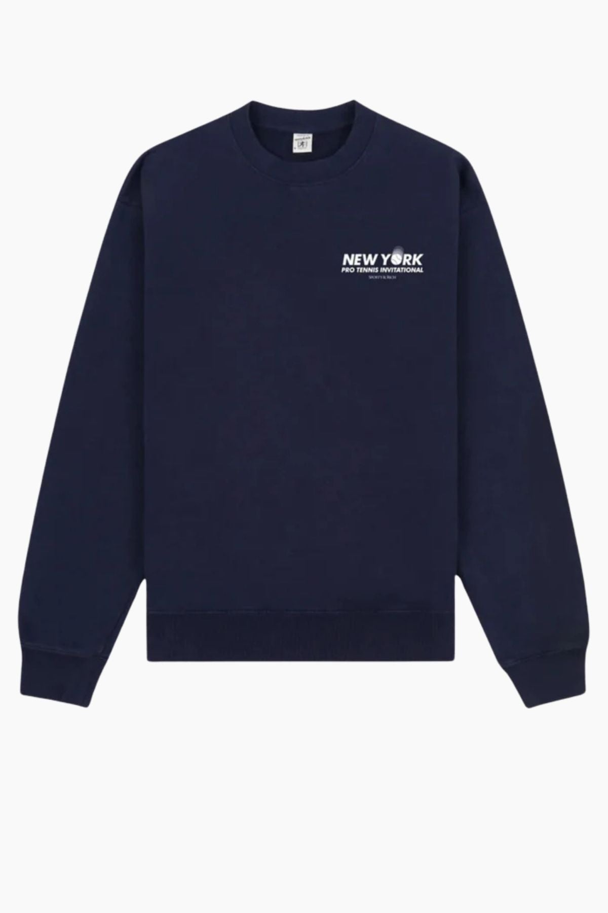 Sporty & Rich Pro Crewneck - Dark Navy