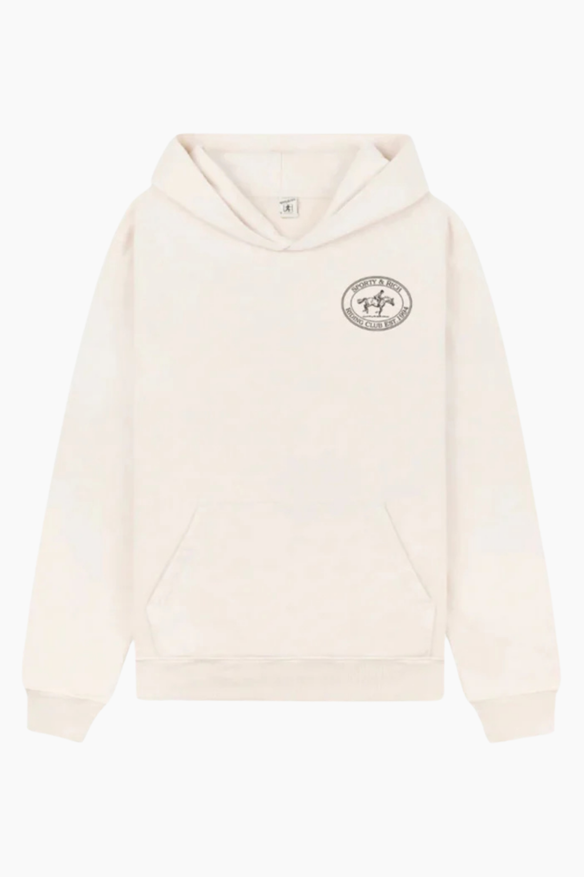 Sporty & Rich Riding Club Hoodie - Cream