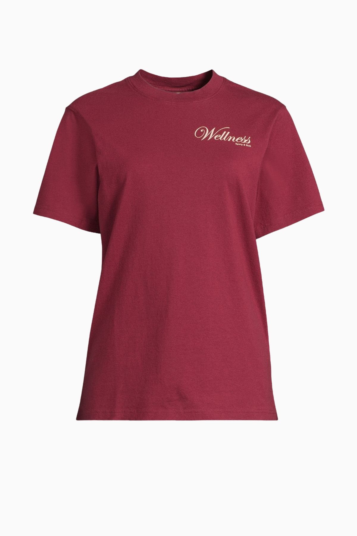 Sporty & Rich Soho T-Shirt - Merlot