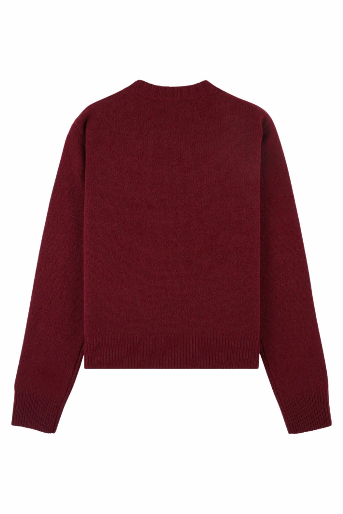 Sporty & Rich SRC Cashmere Sweater - Merlot