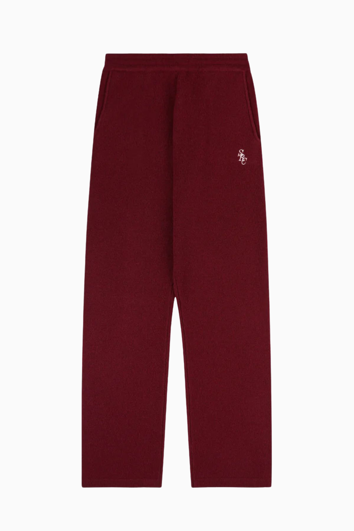 Sporty & Rich SRC Cashmere Trousers - Merlot