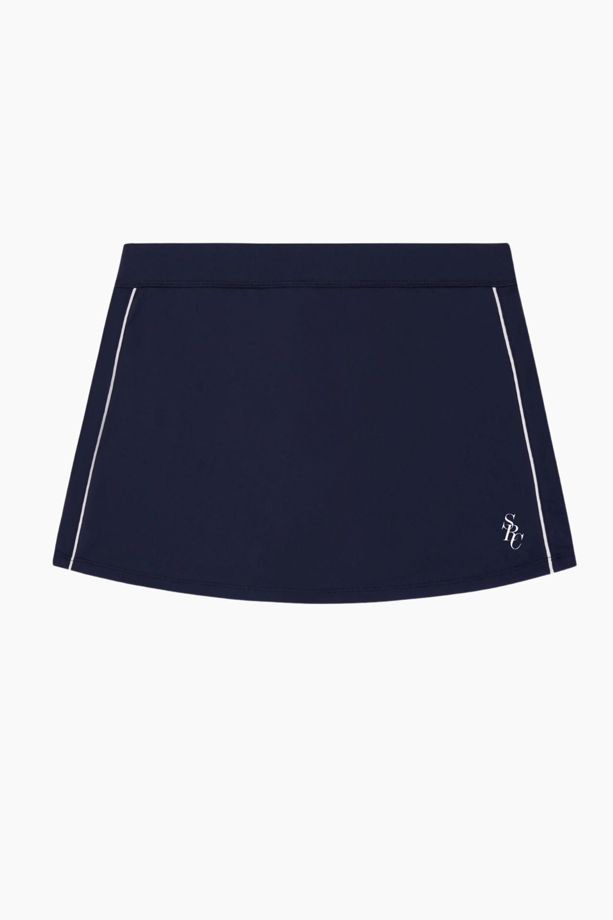 Sporty & Rich SRC Court Skirt - Dark Navy/ Off White