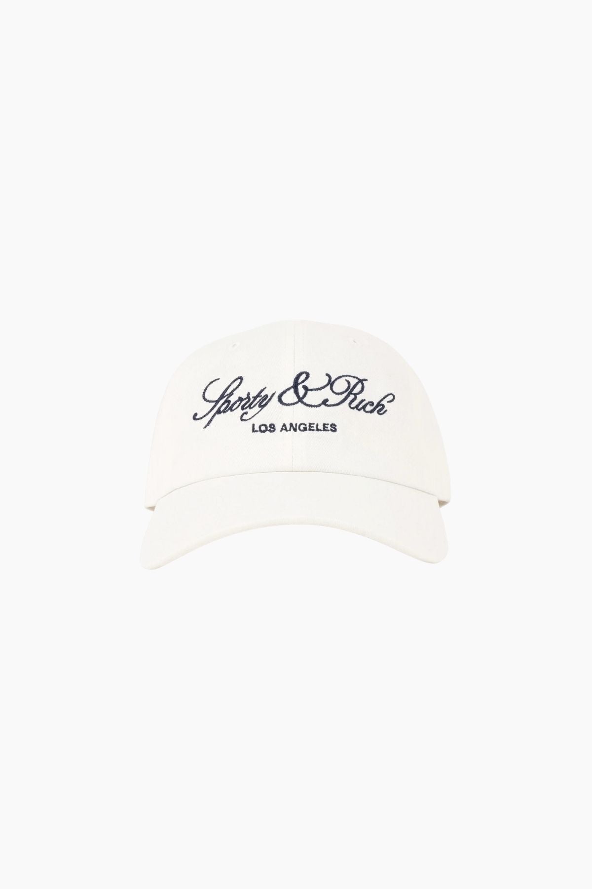 Sporty & Rich Vendome LA Cap - Ecru/ Navy