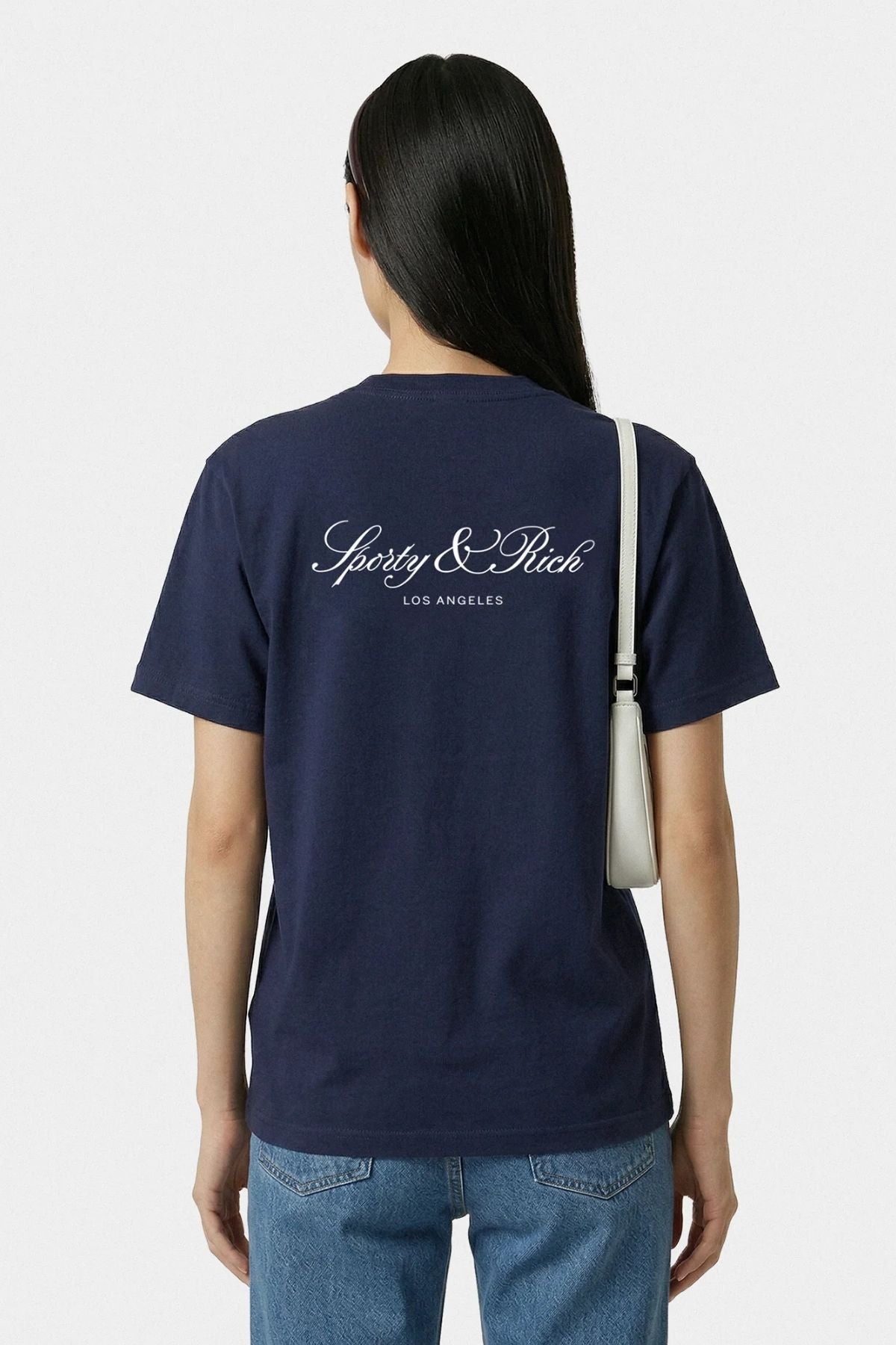 Sporty & Rich Vendome LA T-Shirt - Dark Navy