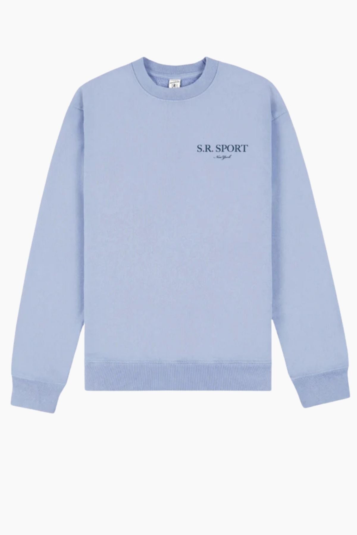 Sporty & Rich Wimbledon Crewneck - Washed Hydrangea