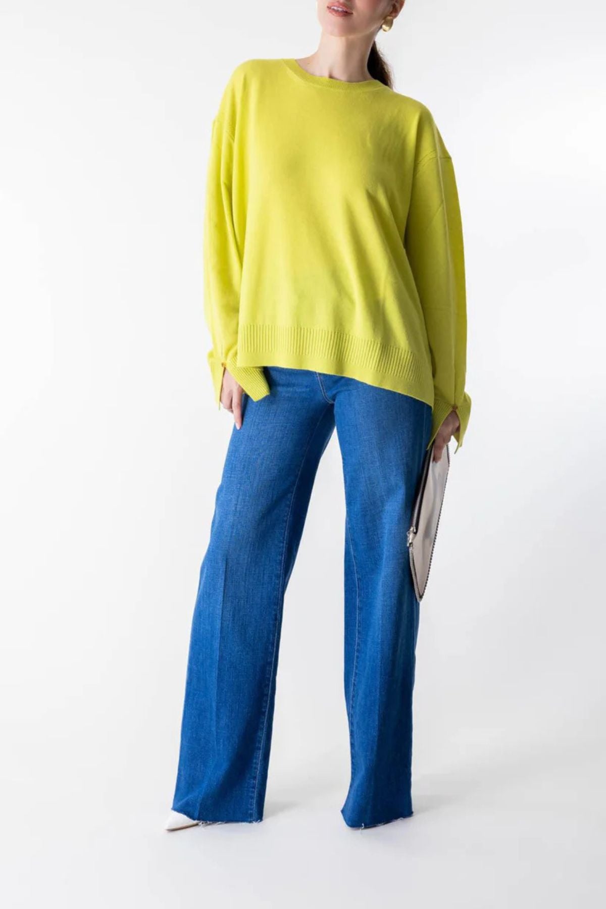 Stella McCartney Iconic Knit Jumper - Lime