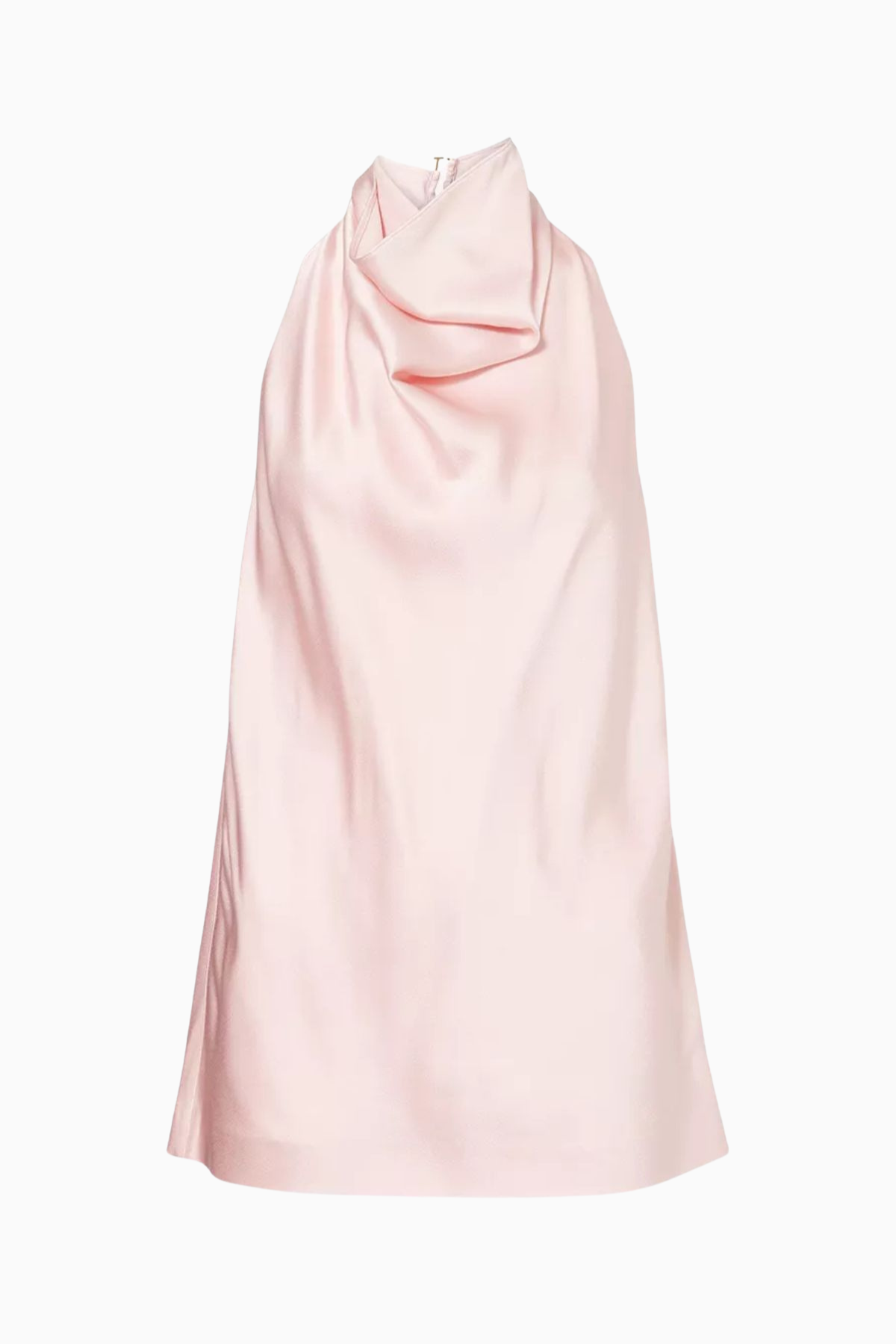 Stella McCartney Satin Halterneck Top - Petal Rose