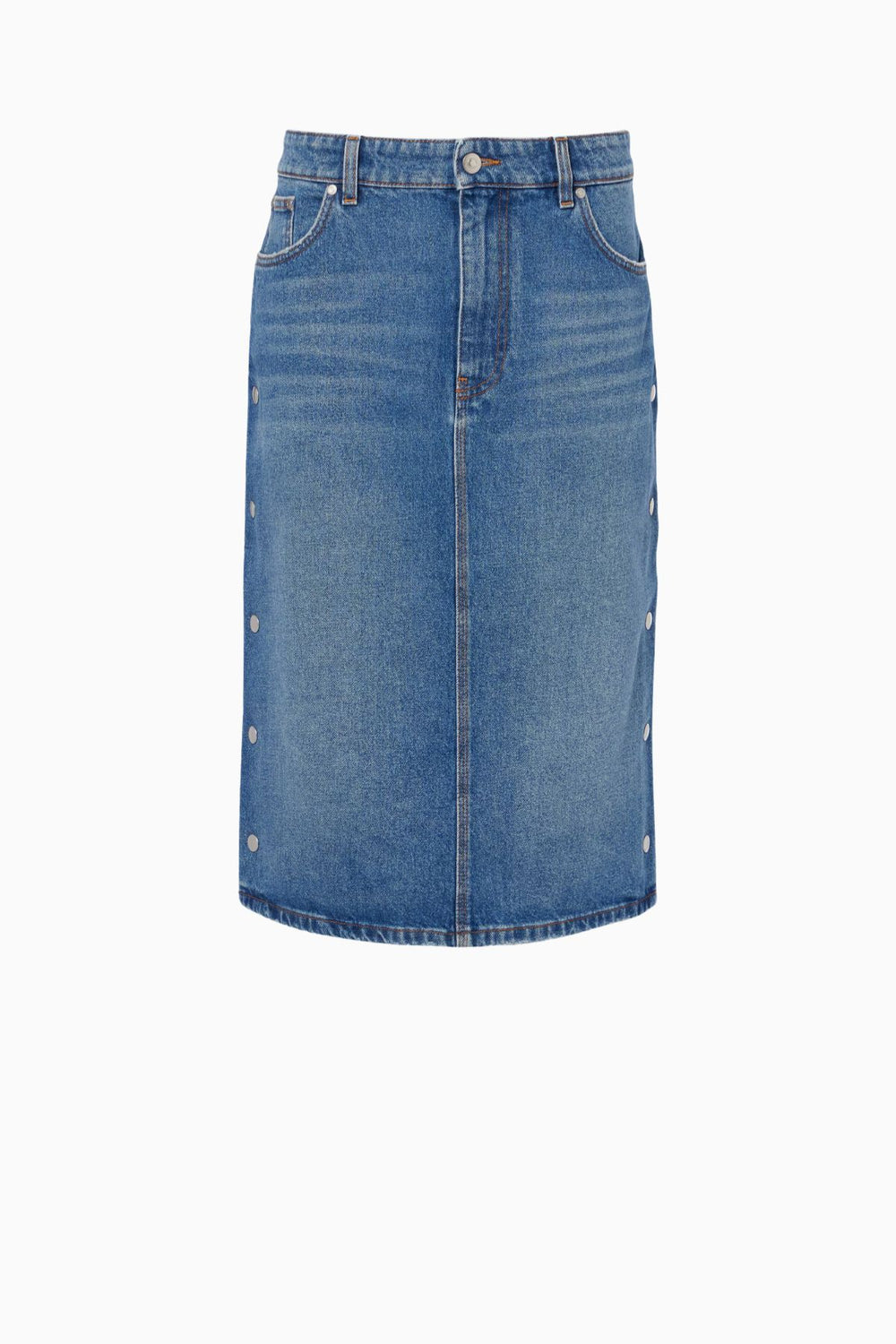 stella mccartney - Woman - Medium Vintage Blue - Skirt