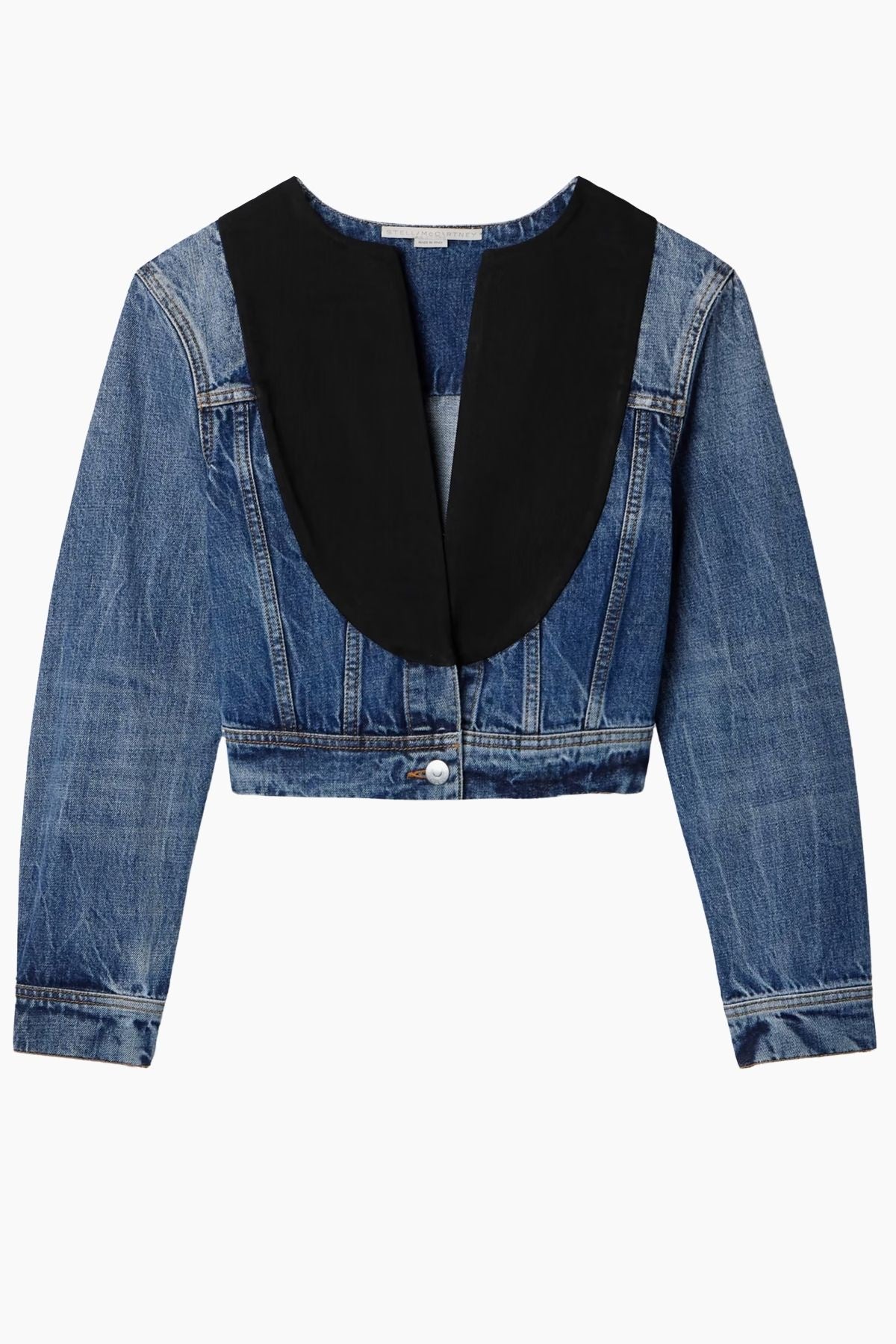 Stella McCartney’s Tuxedo Denim Jacket - Mid Vintage Blue