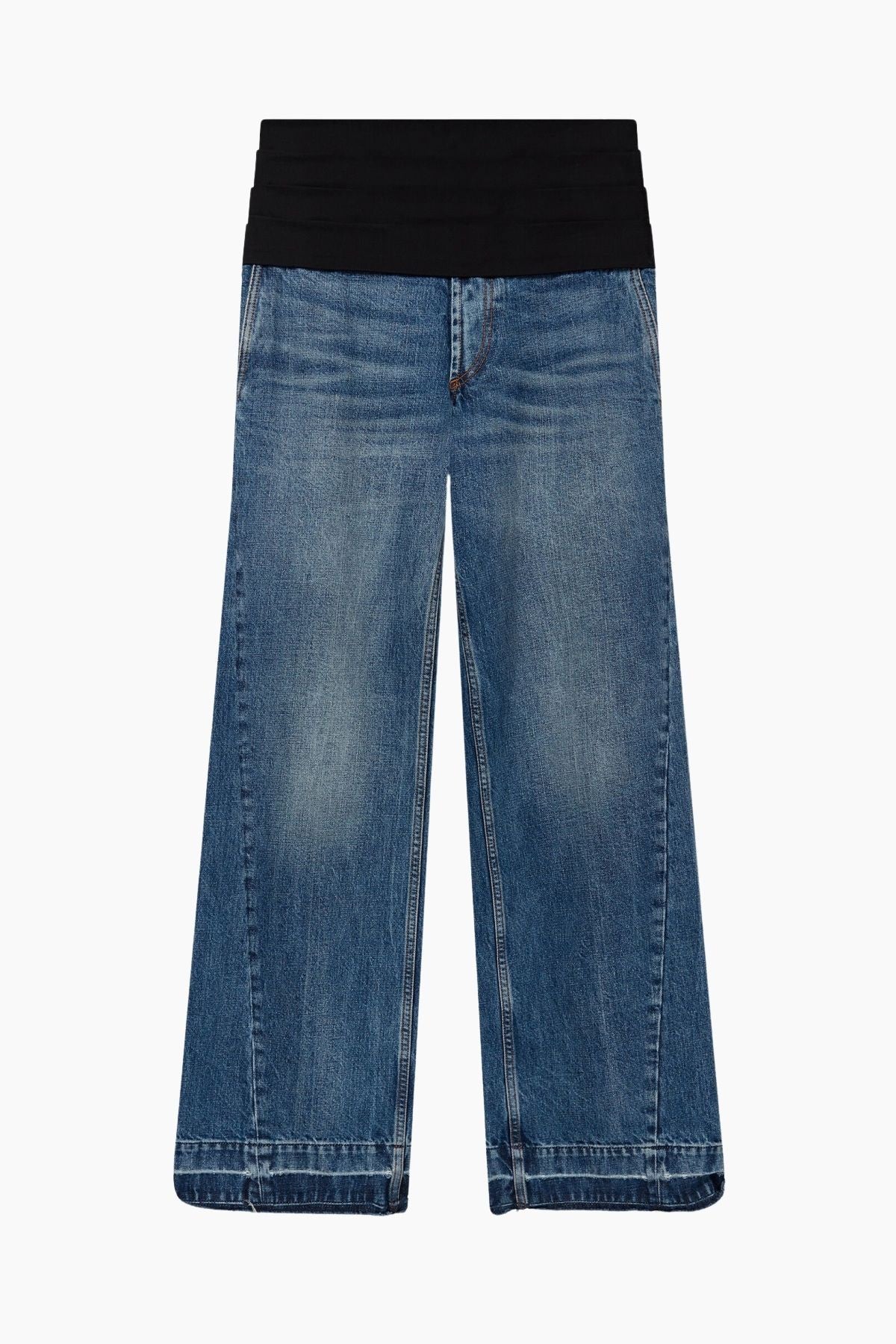 Stella McCartney Tuxedo Jeans- Mid Vintage Blue