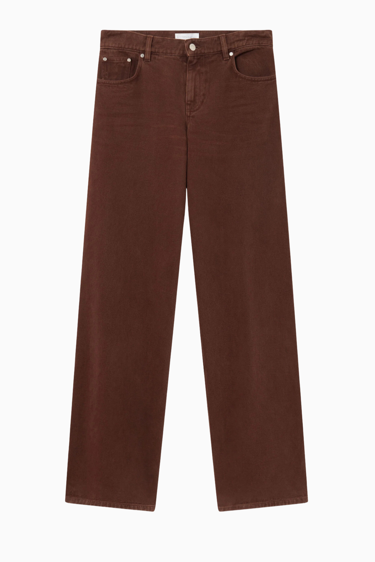 Stella McCartney Wide Leg Runway Jean - Brown Wash